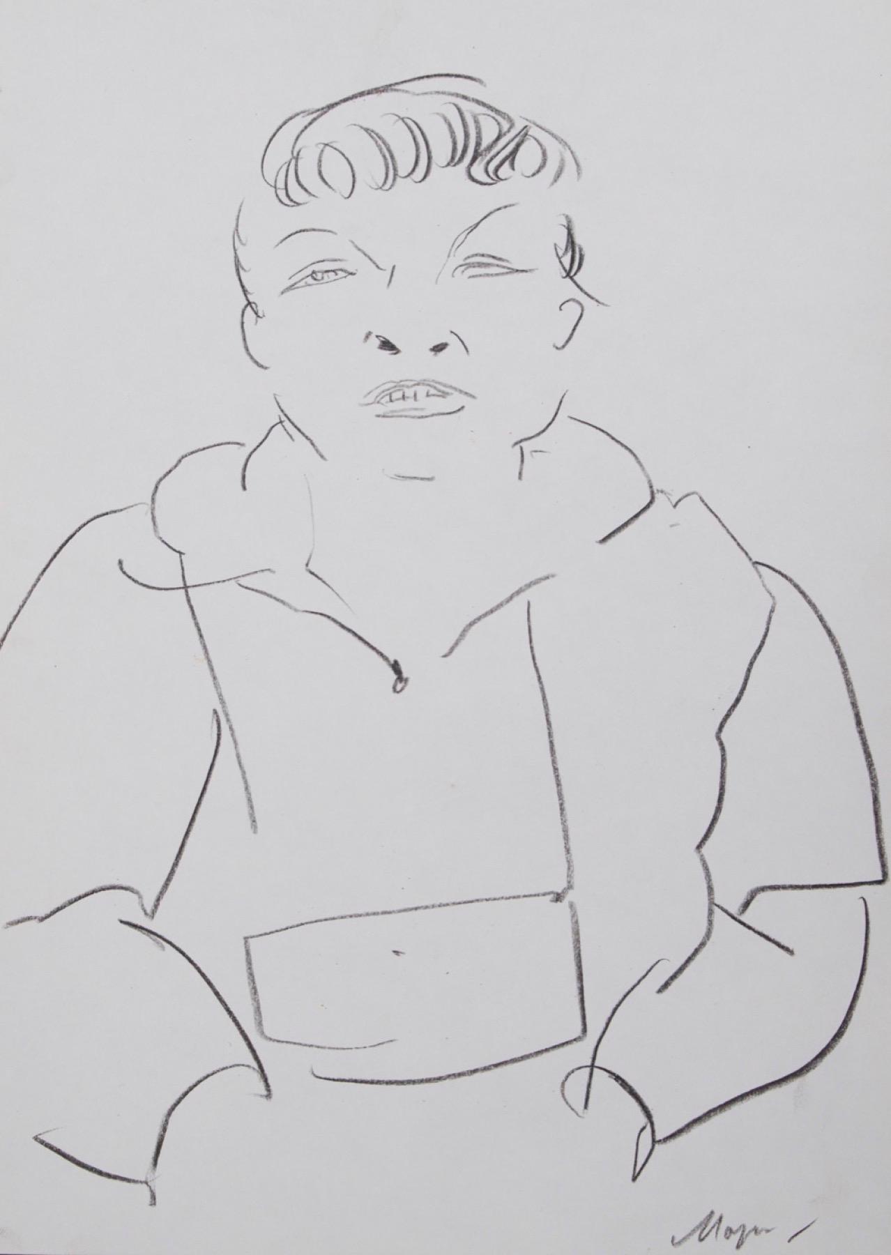 女人. Original modern art painting