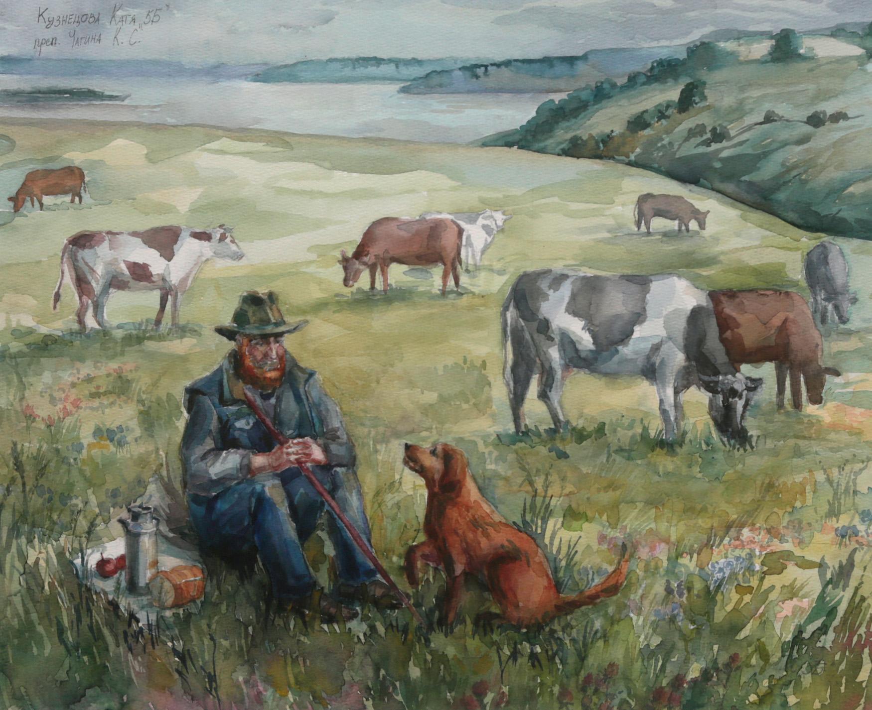 Kuznetsova E . Original modern art painting