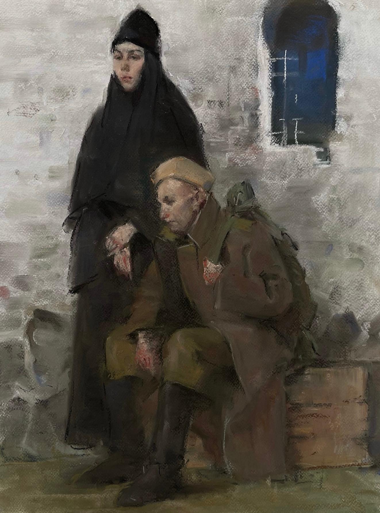 путь. Original modern art painting