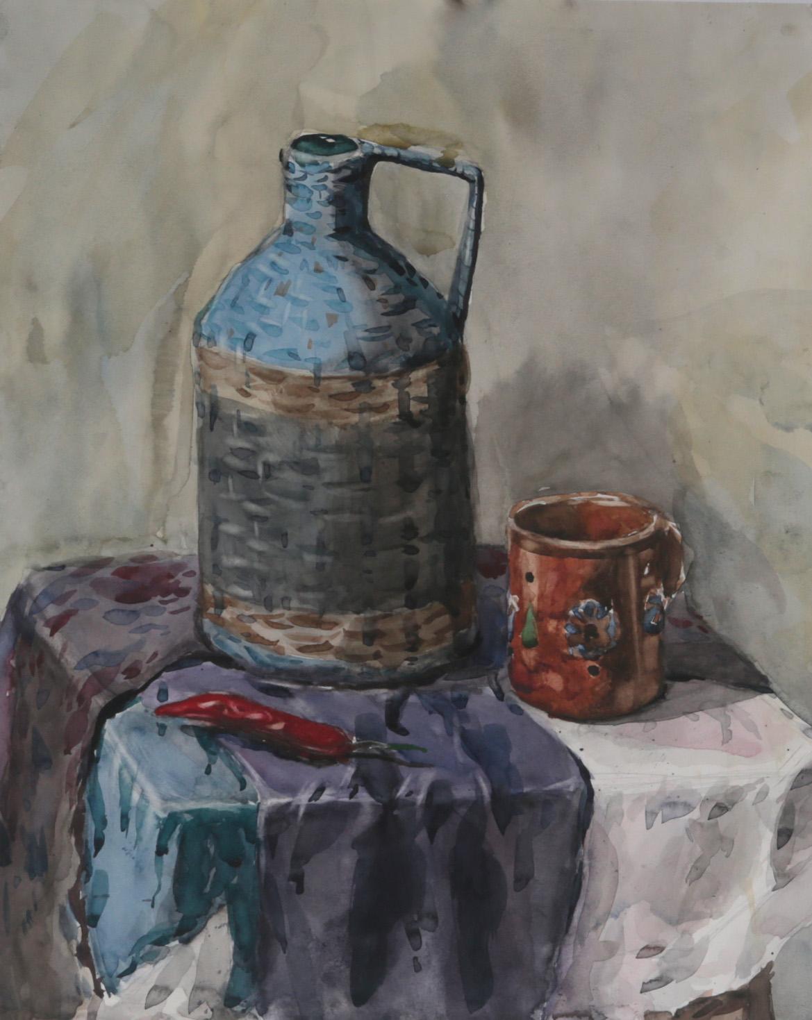 Sanzhimitupova A. Original modern art painting