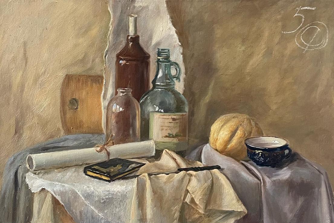 Krivichanina M. Original modern art painting