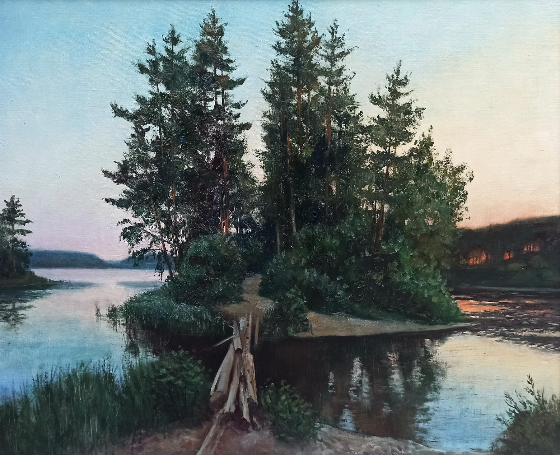 Michurinskoye. Original modern art painting