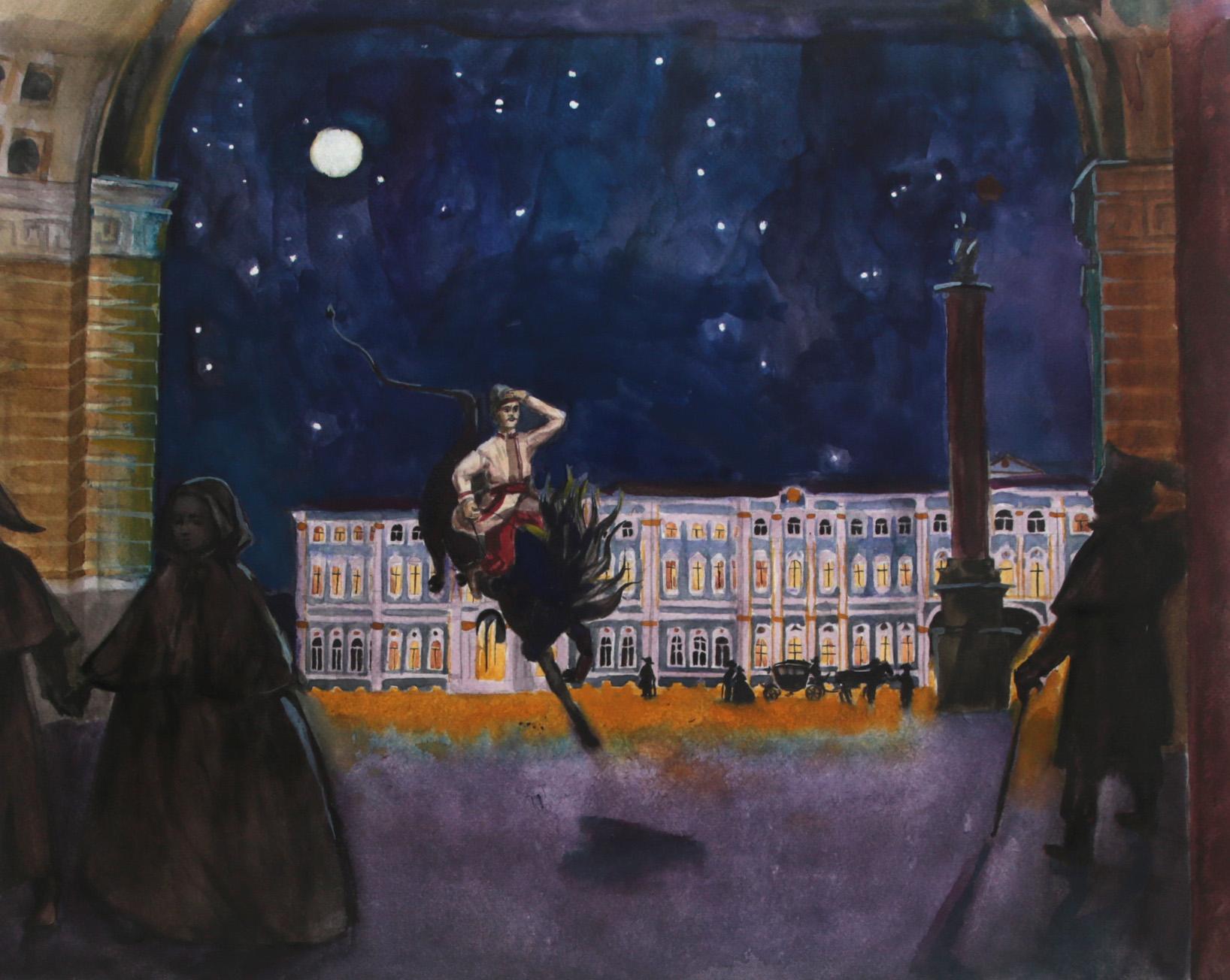 Zhdanova S. Original modern art painting