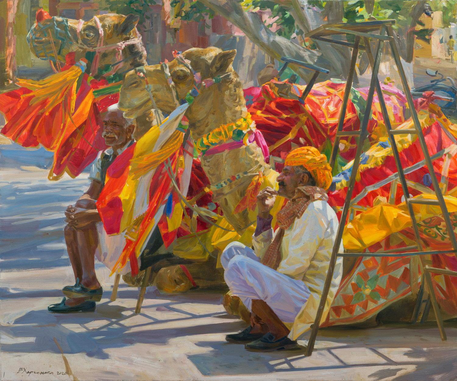Kharchenko Victoria . Original modern art painting
