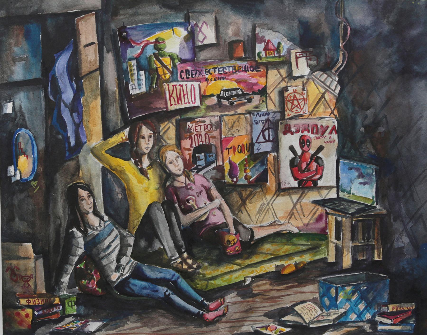 Андреева А. Original modern art painting