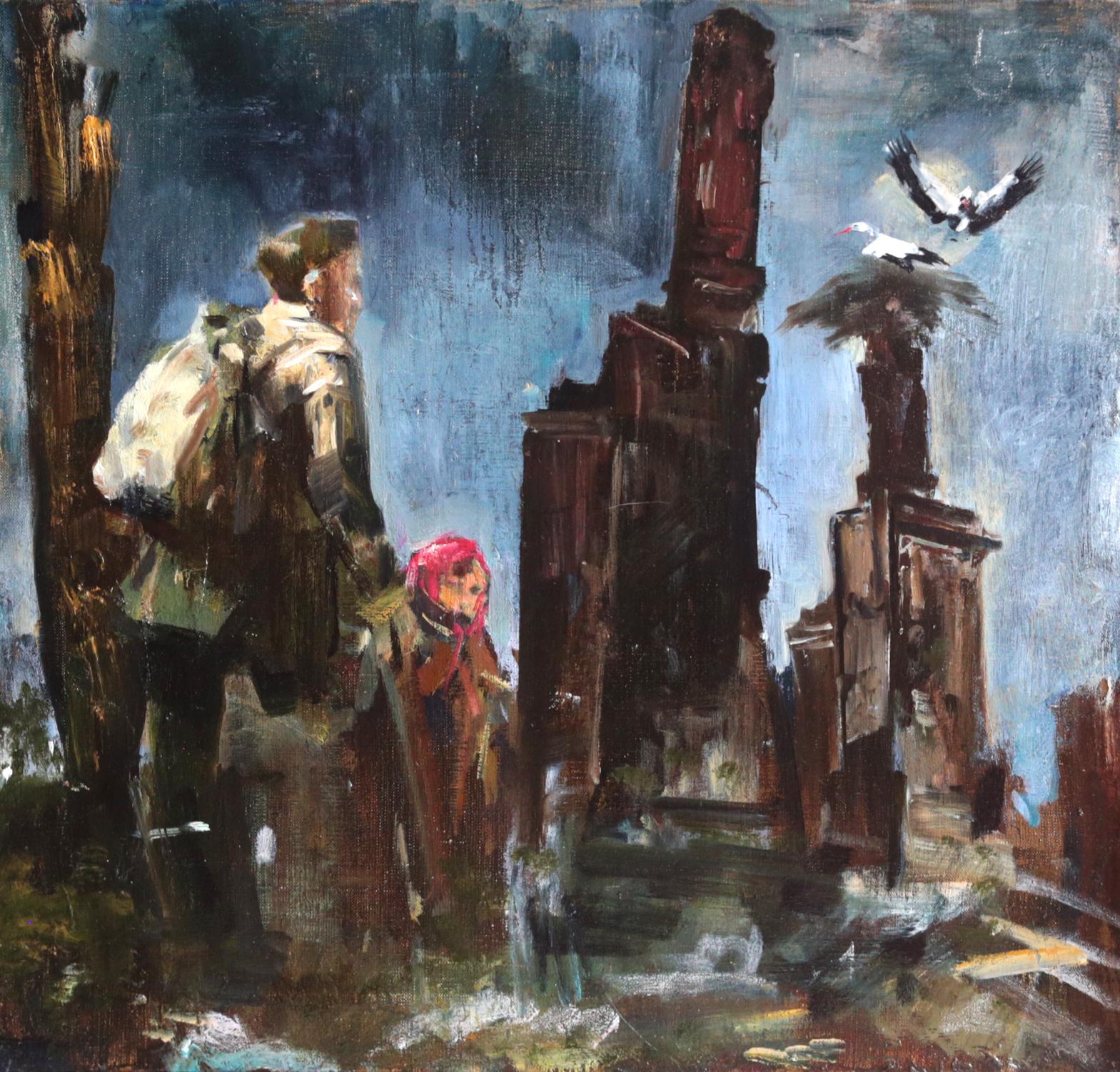 Лысак Т. Original modern art painting