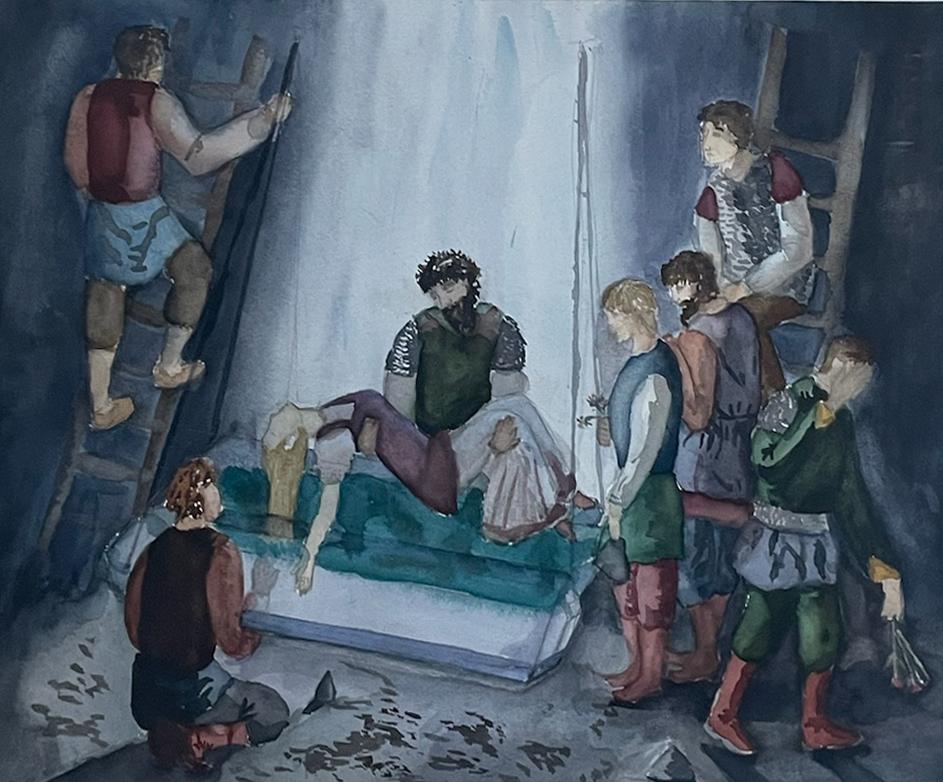 Карпова С. Original modern art painting