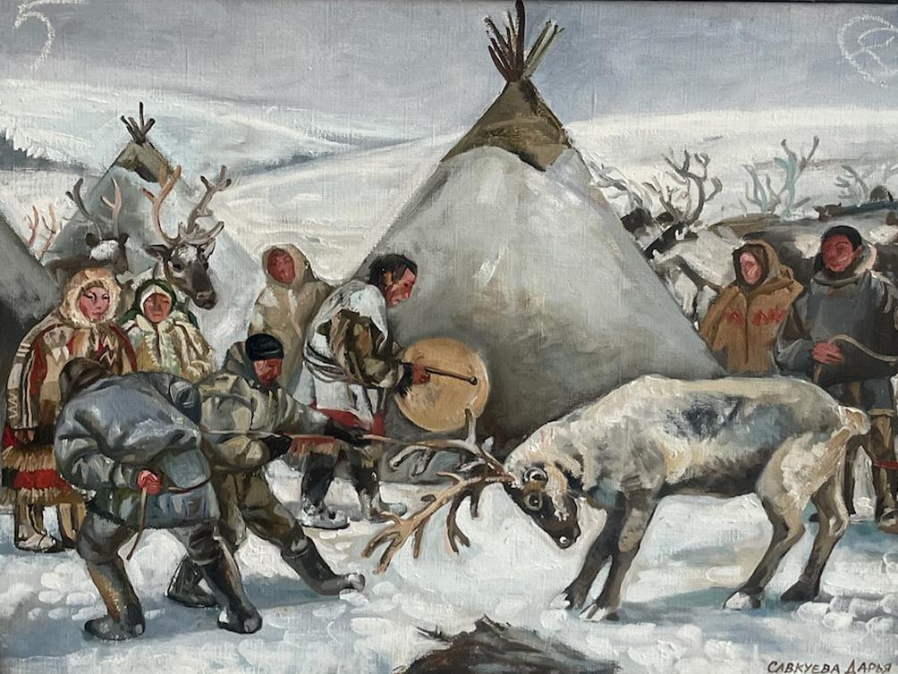  Savkueva D. Original modern art painting