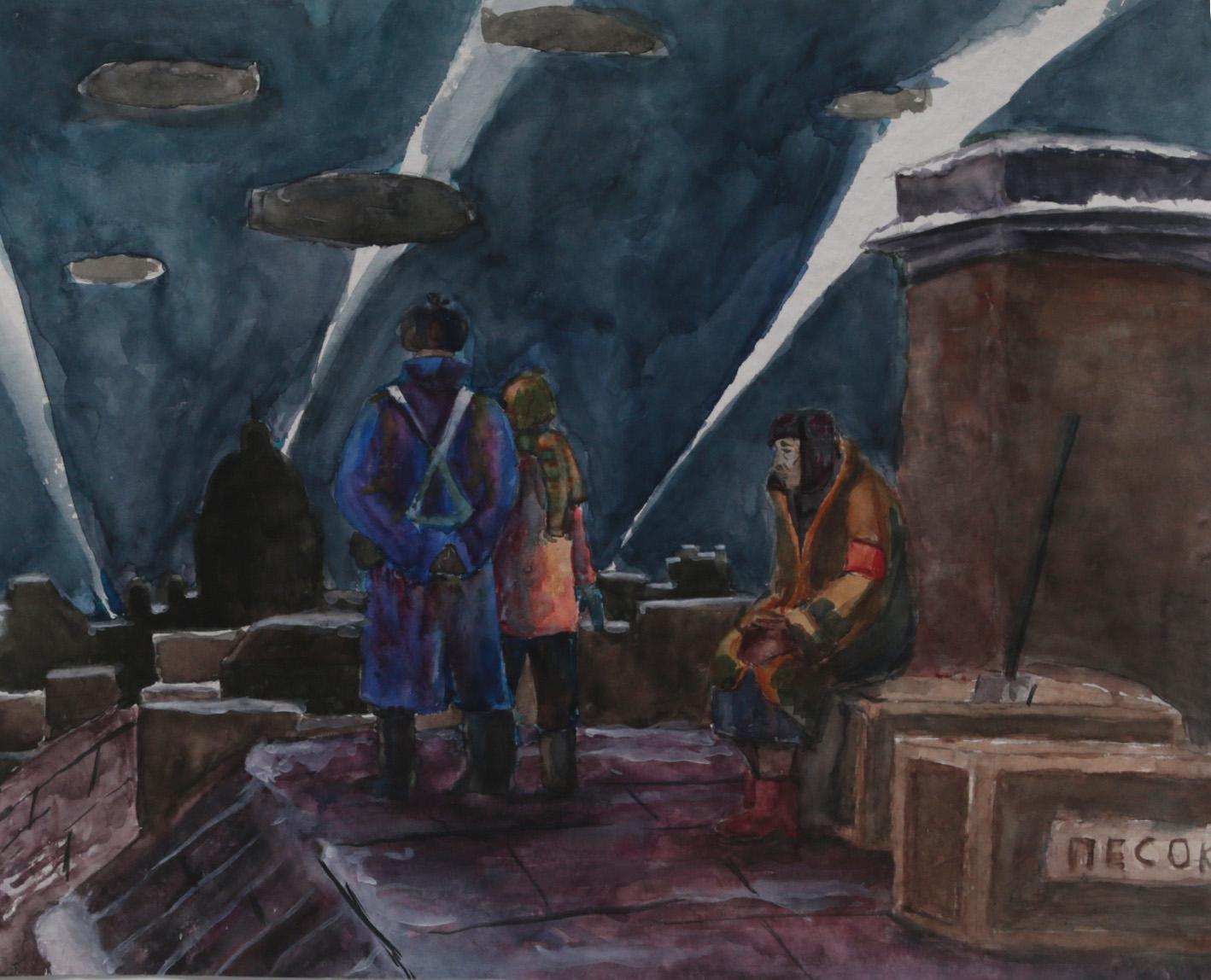 Alexandrov L. Original modern art painting