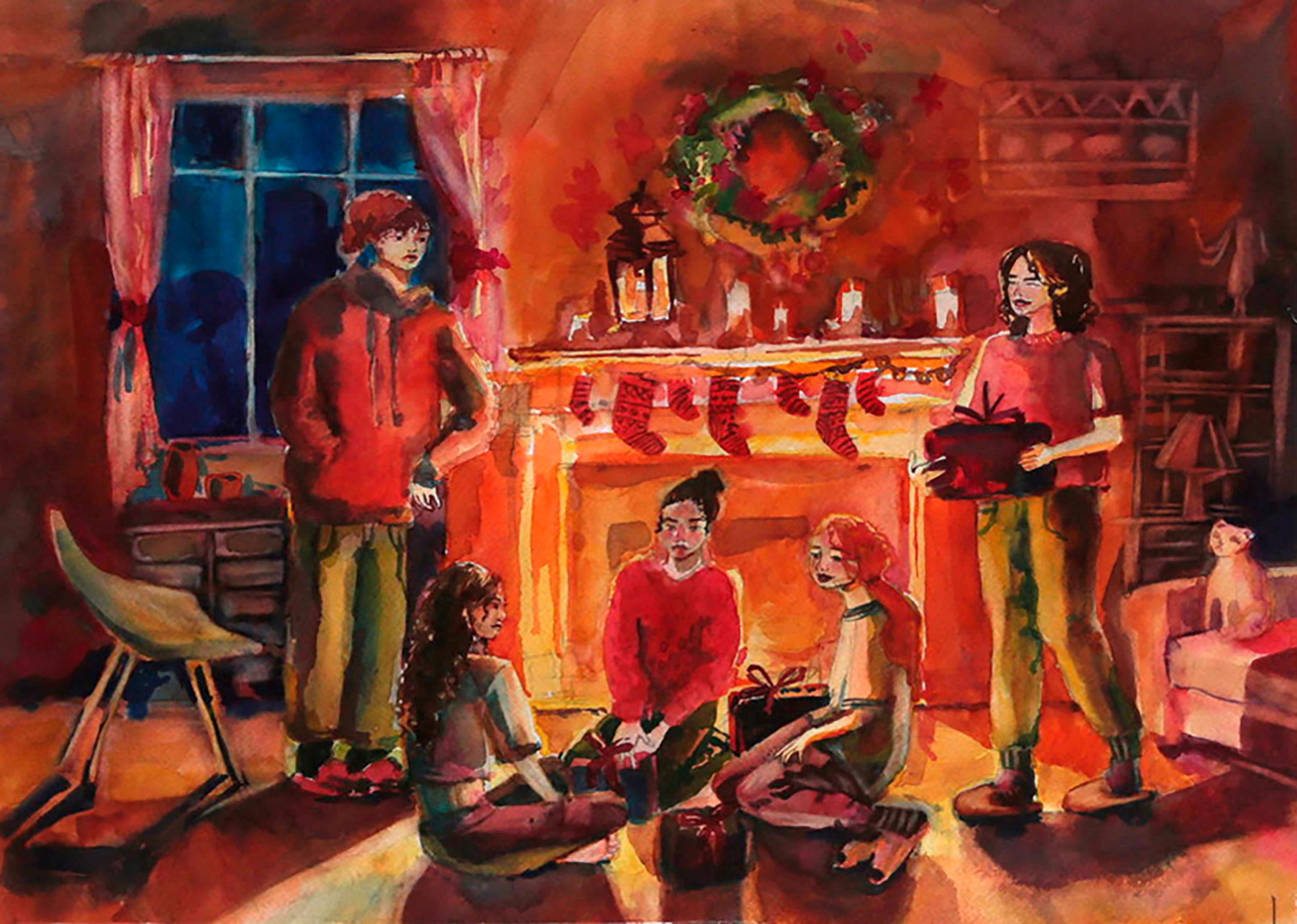Хейс Х. Original modern art painting