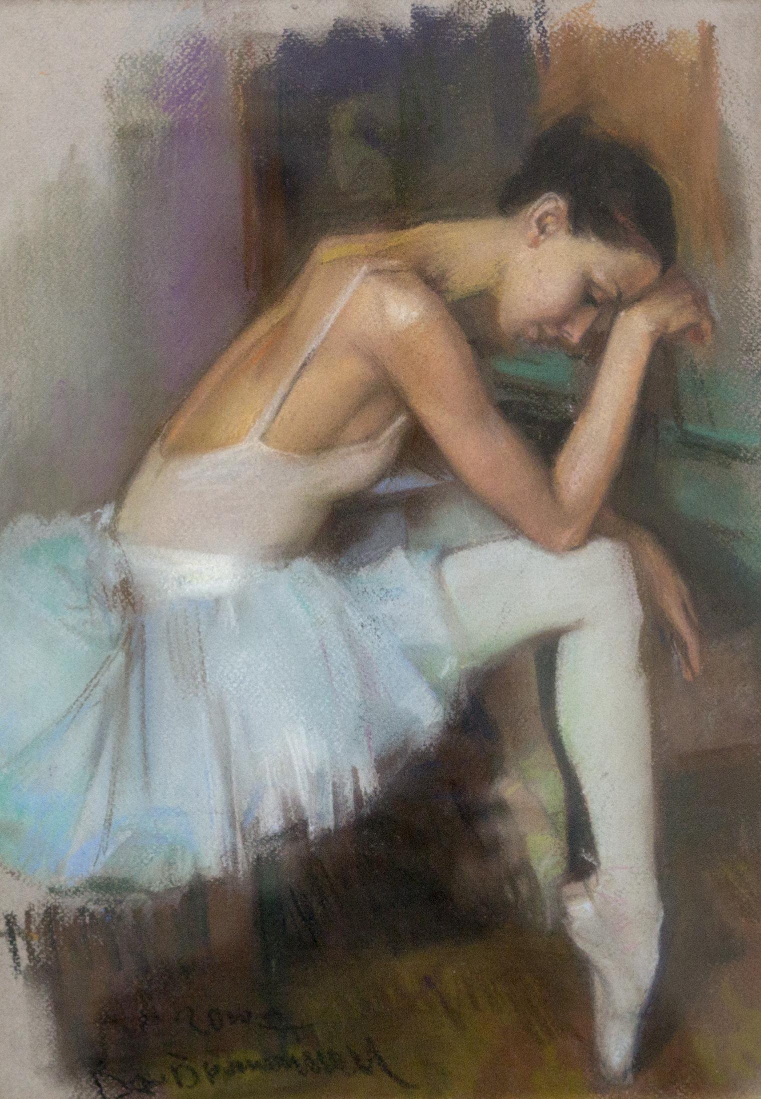 Rest. Ballet B. Eifman N. Povoroznyuk. Original modern art painting