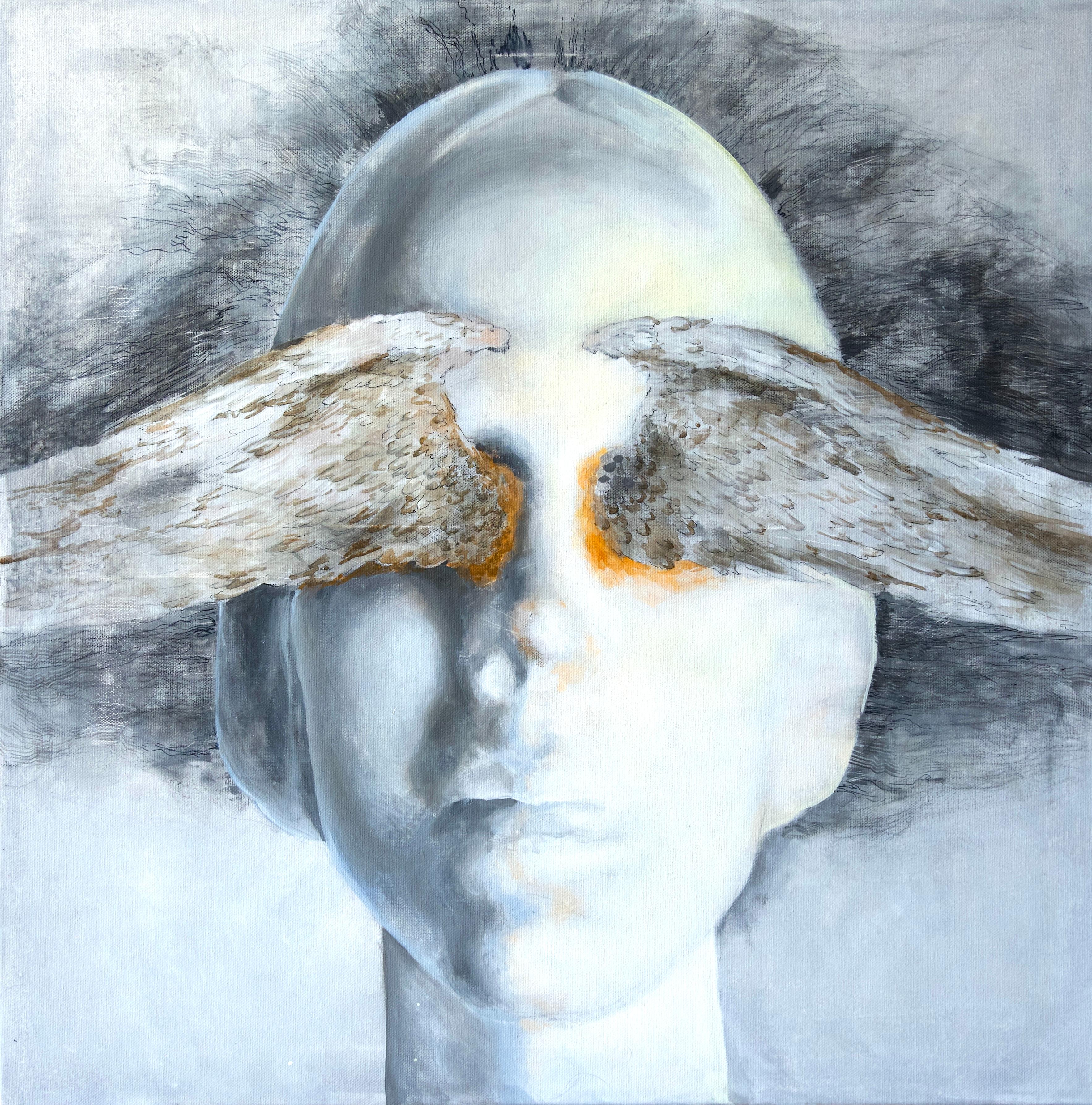 Santa Lucia. Original modern art painting
