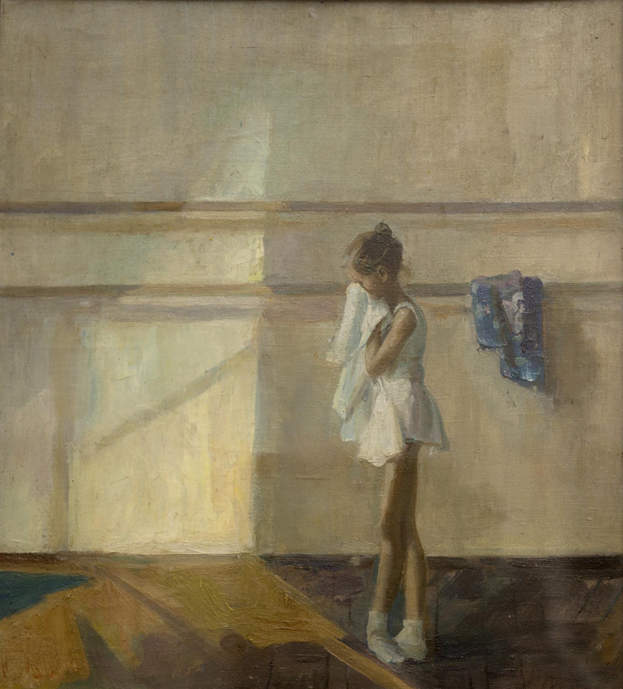 молодой танцор. Original modern art painting