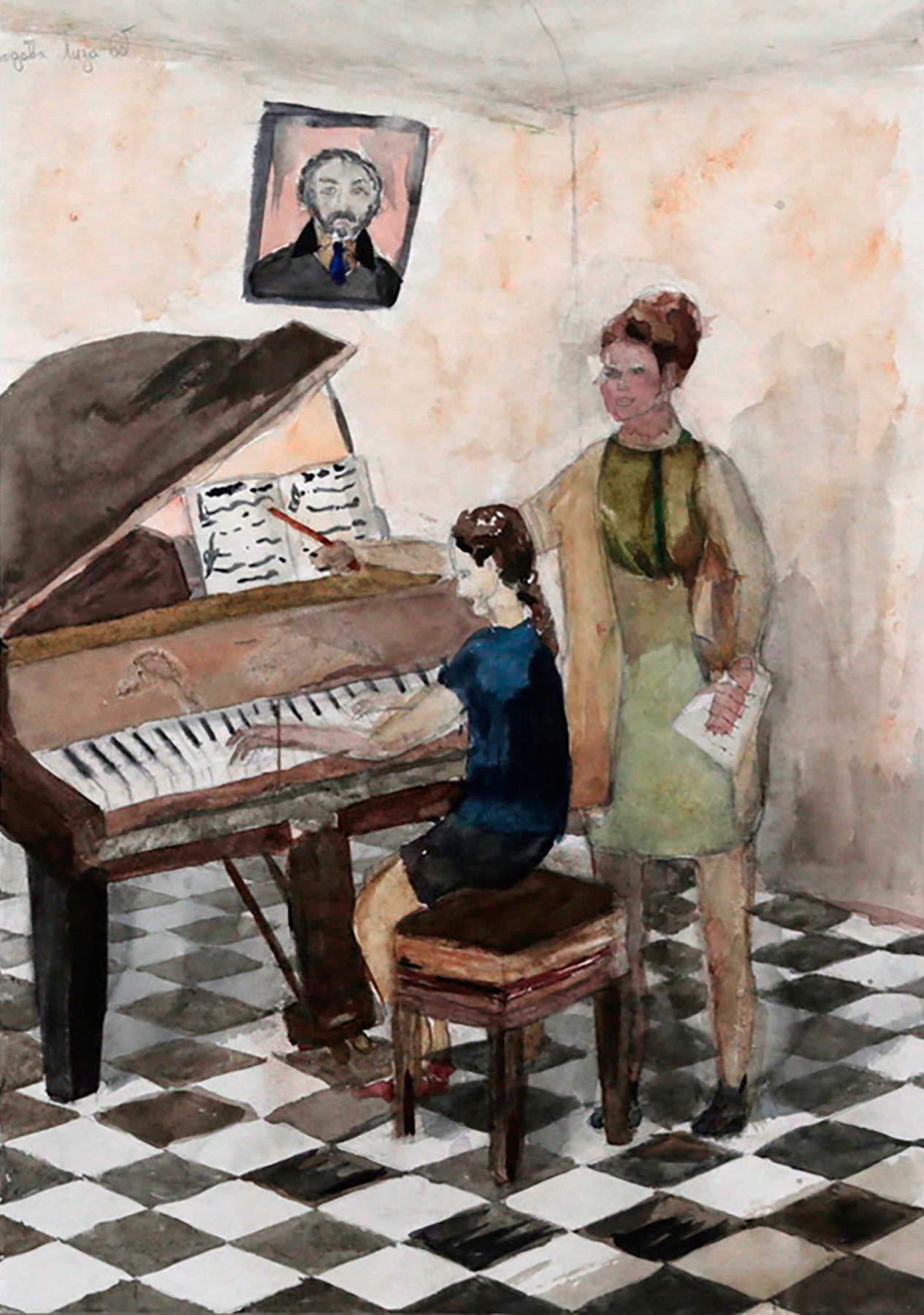 Smorodova L. Original modern art painting