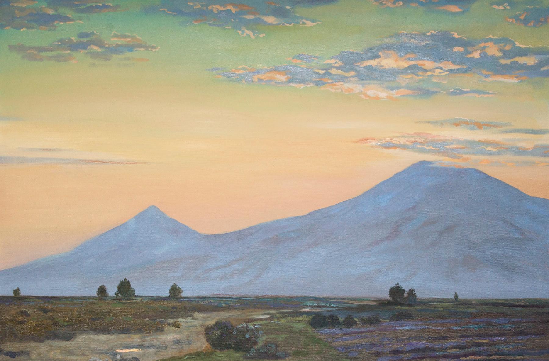 Ararat. Original modern art painting