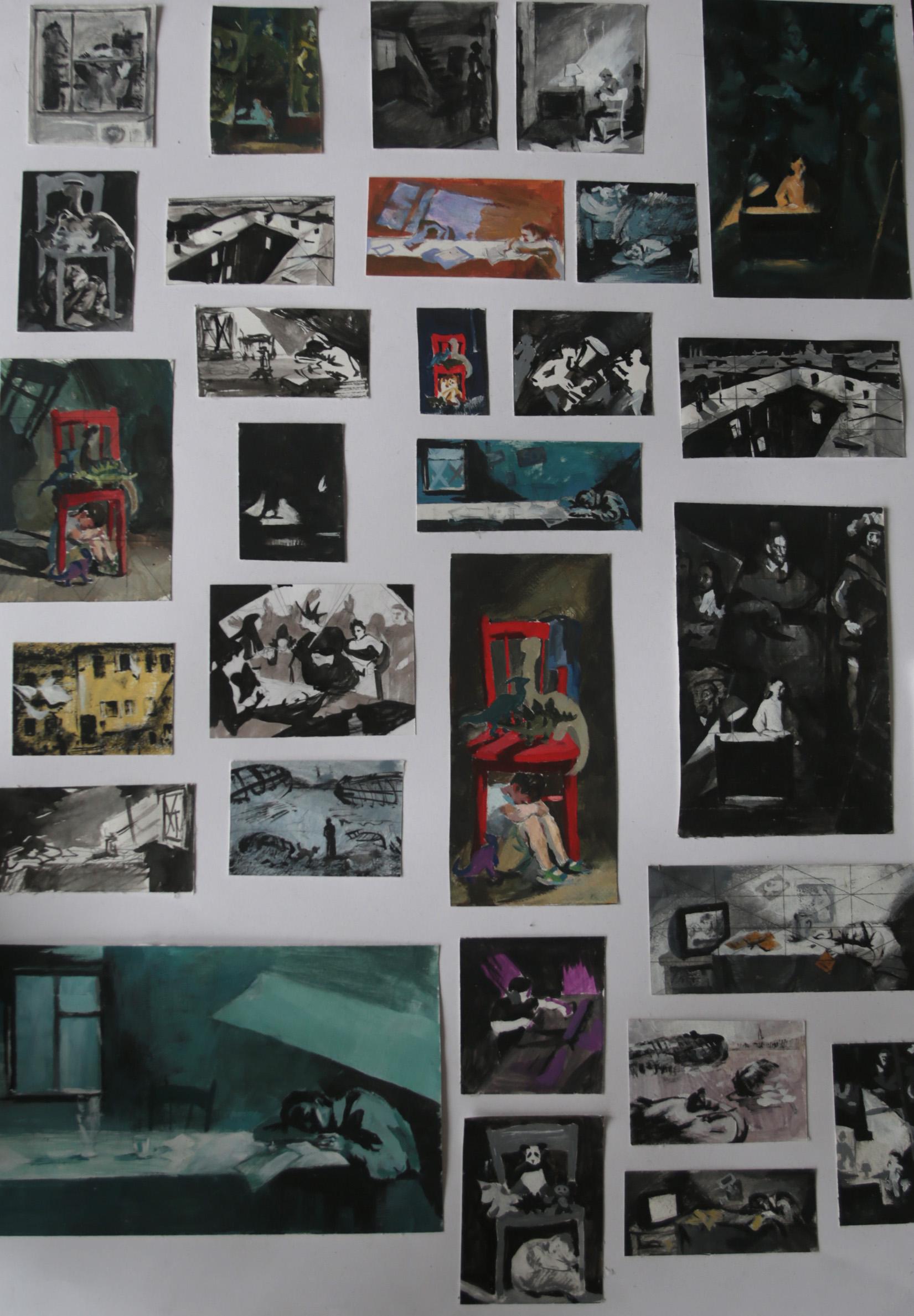 Vaindrakh M. Original modern art painting