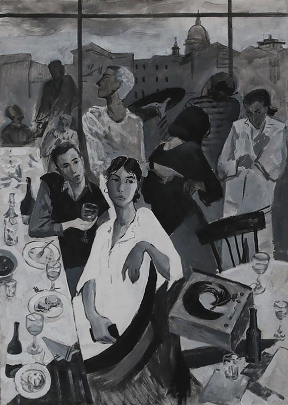 -. Original modern art painting