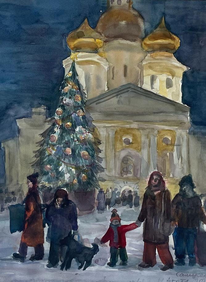 Самусенко А. Original modern art painting