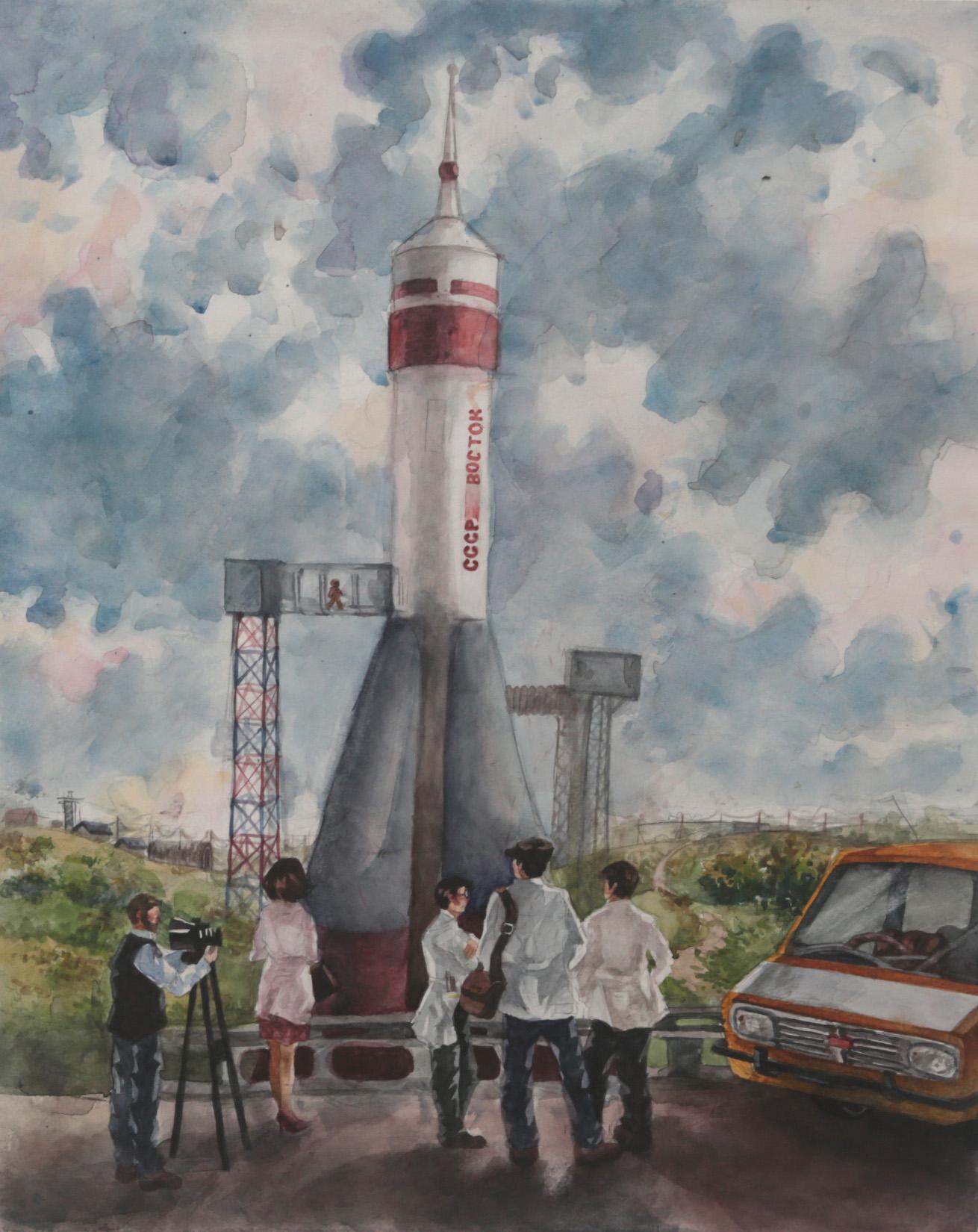 Potemkina E. Original modern art painting
