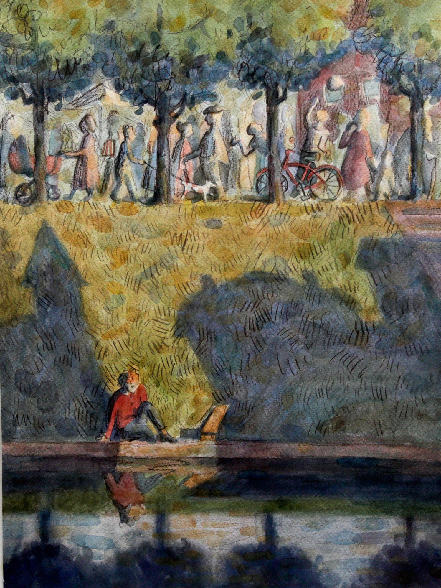 Крылова Е.. Original modern art painting