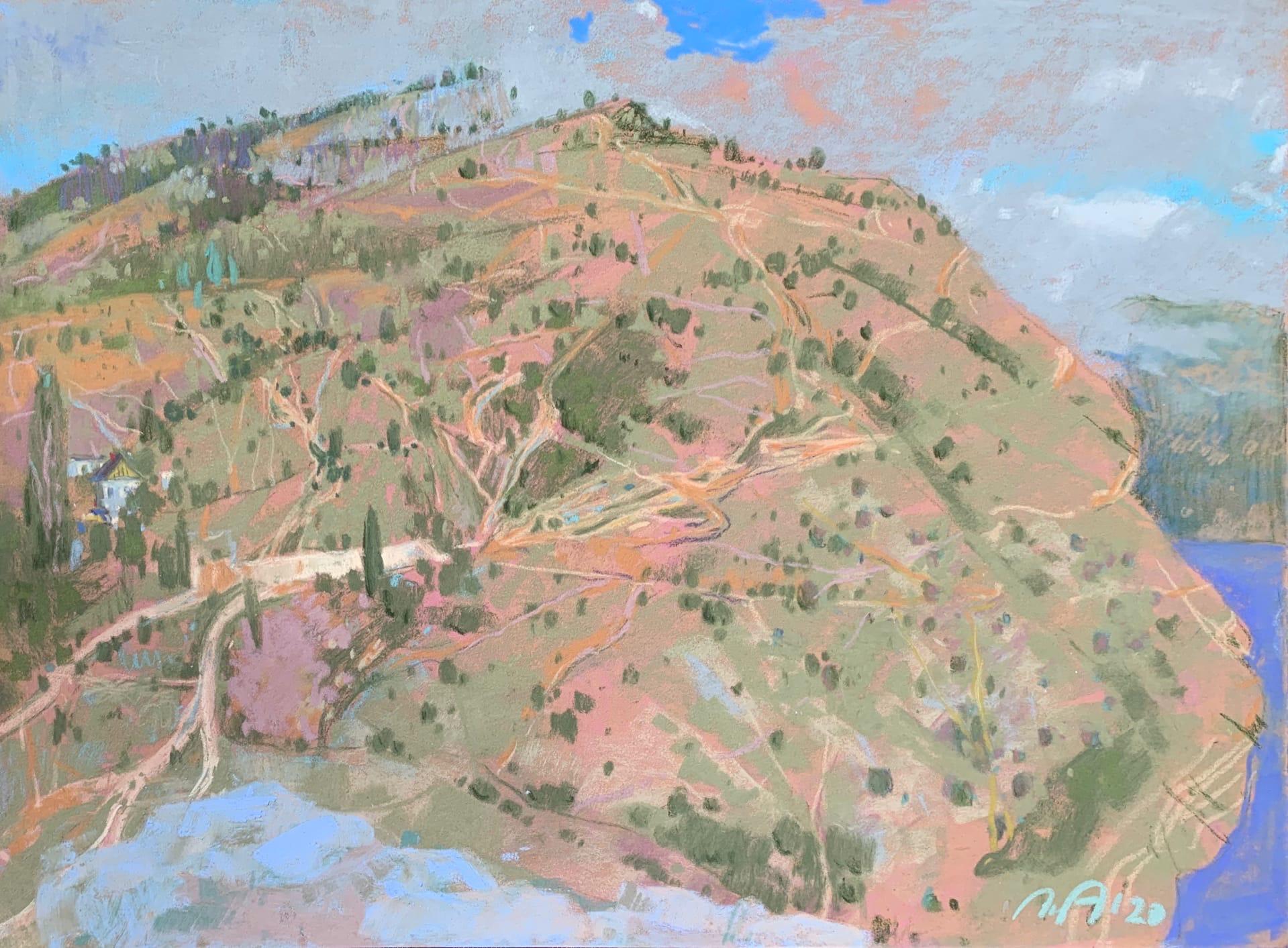 Балаклава. Original modern art painting