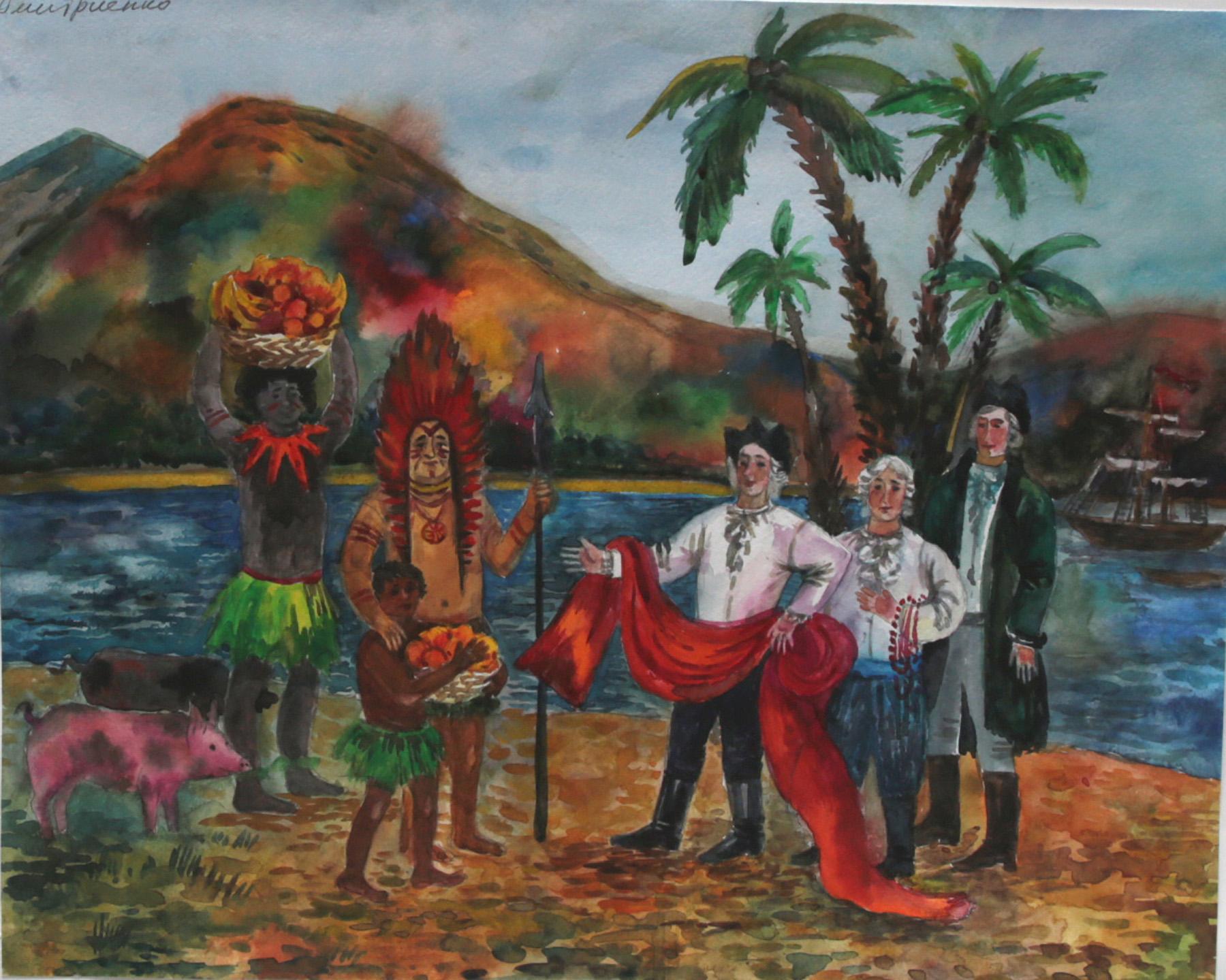 Дмитриенко М. Original modern art painting