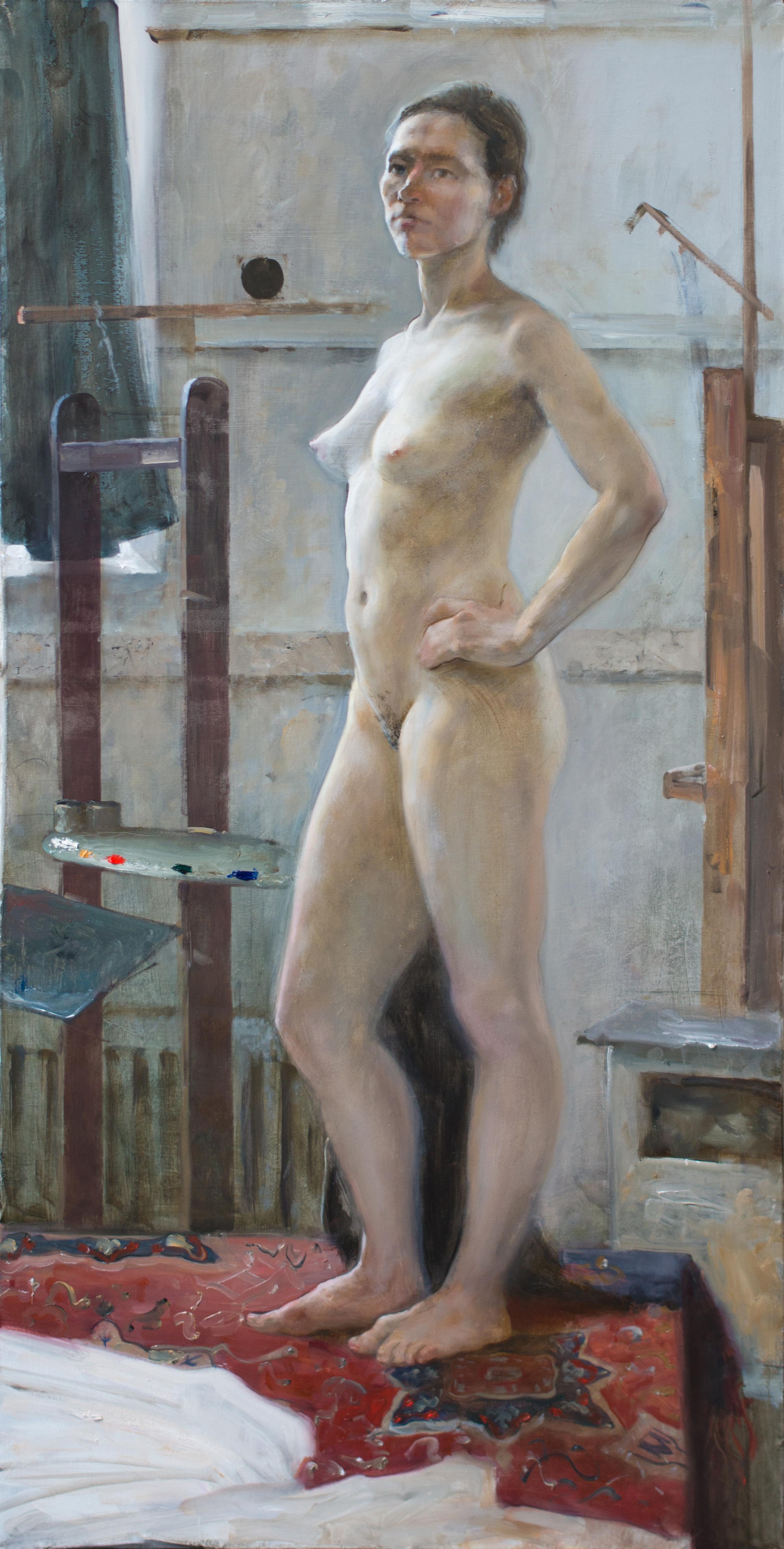 Контураж. Original modern art painting
