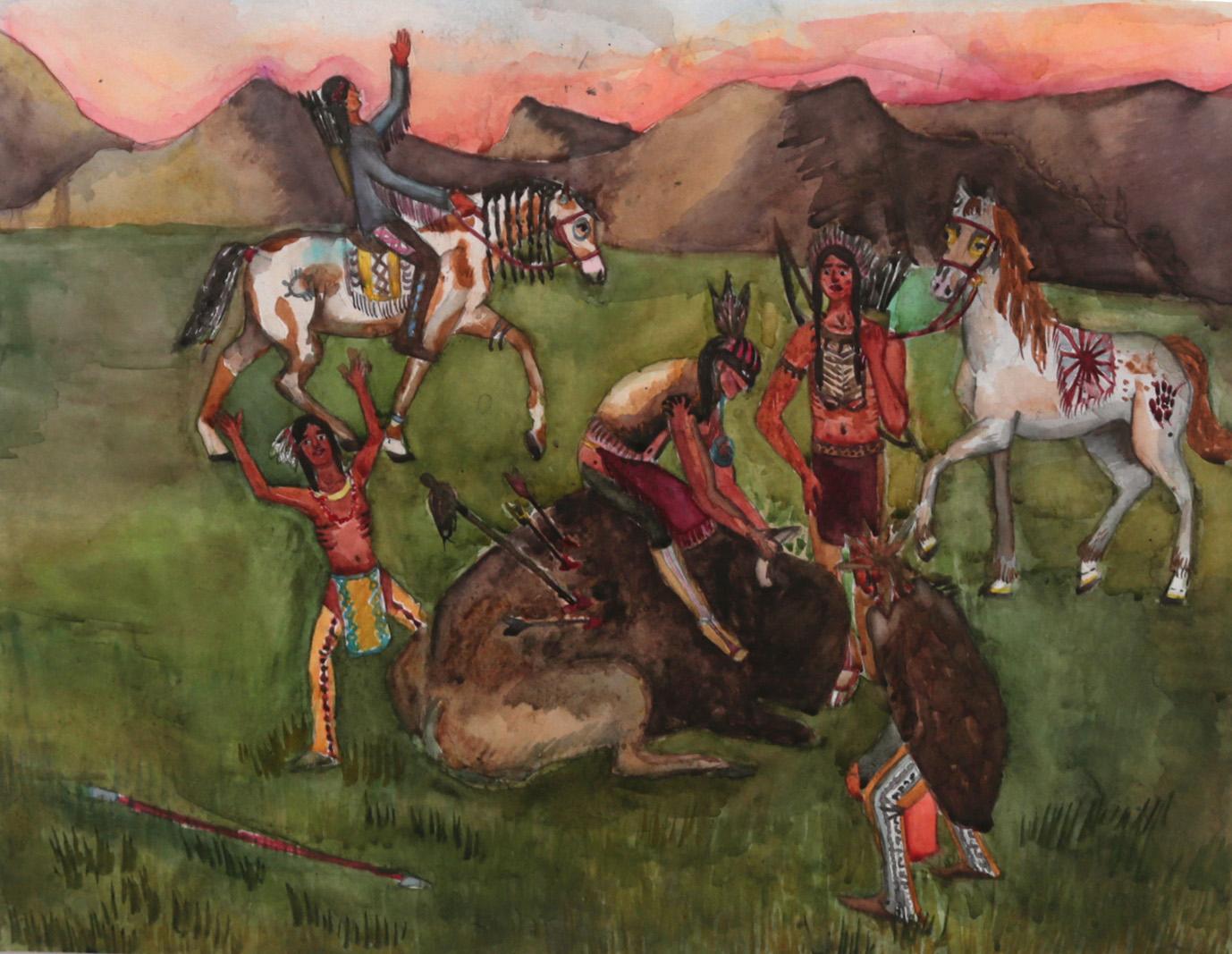 Opekina A. Original modern art painting