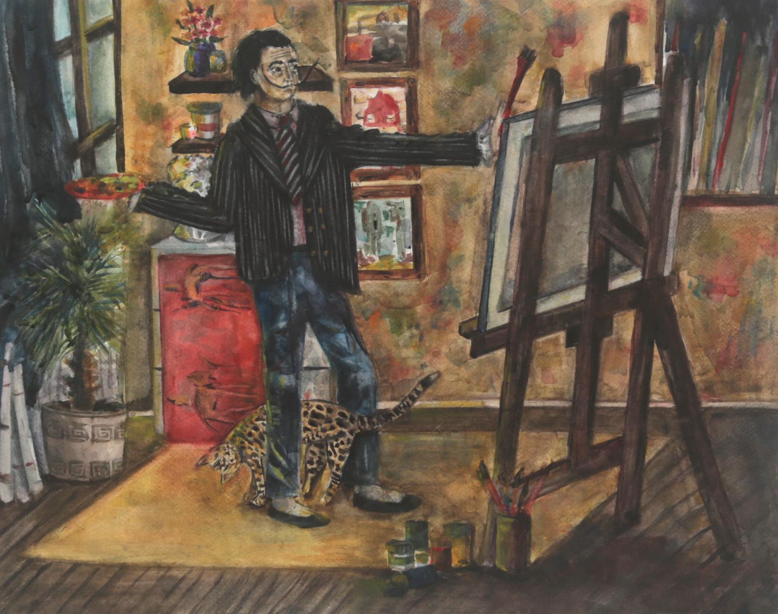 Rybina A. Original modern art painting