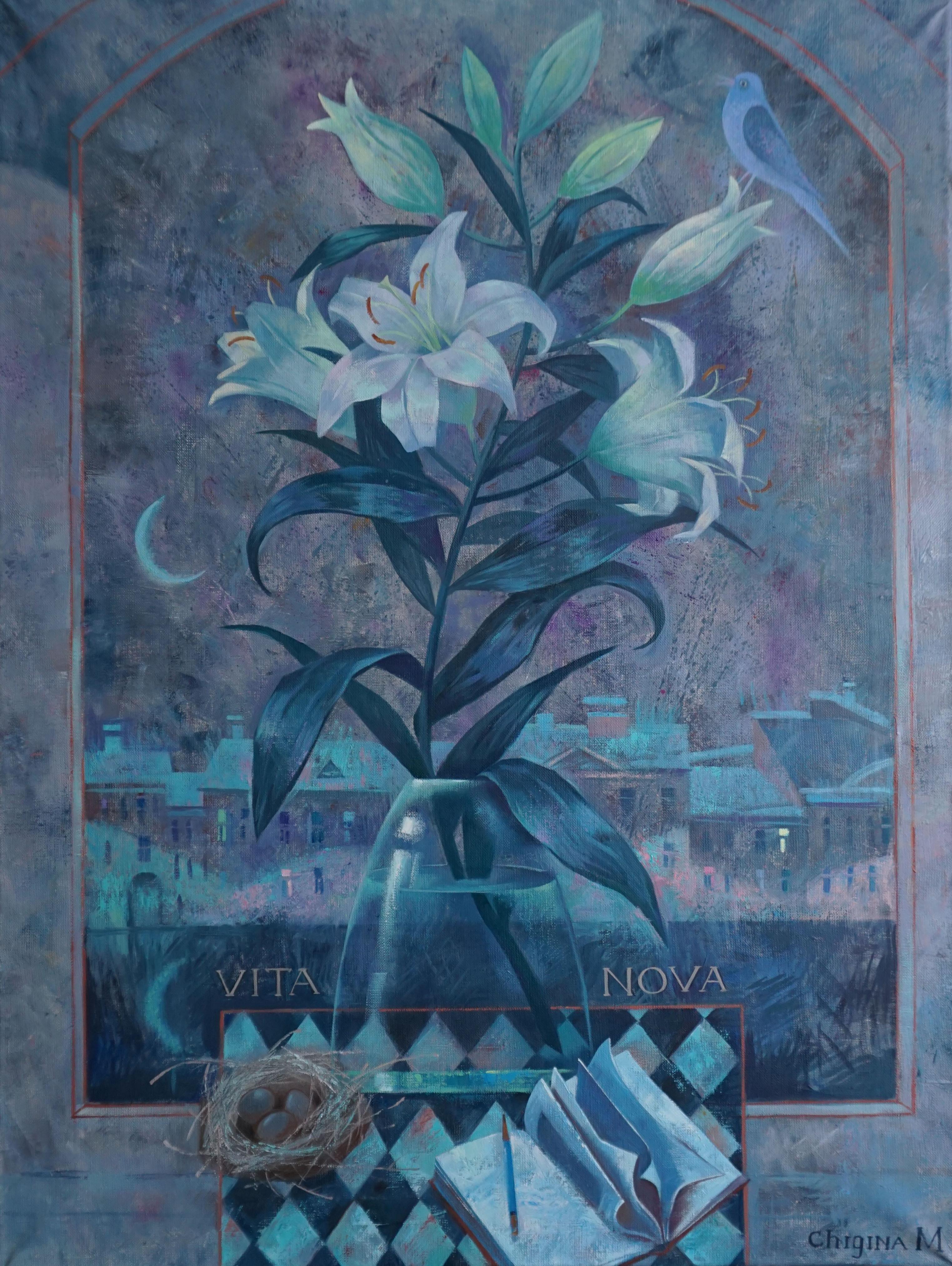 Новая жизнь. Original modern art painting