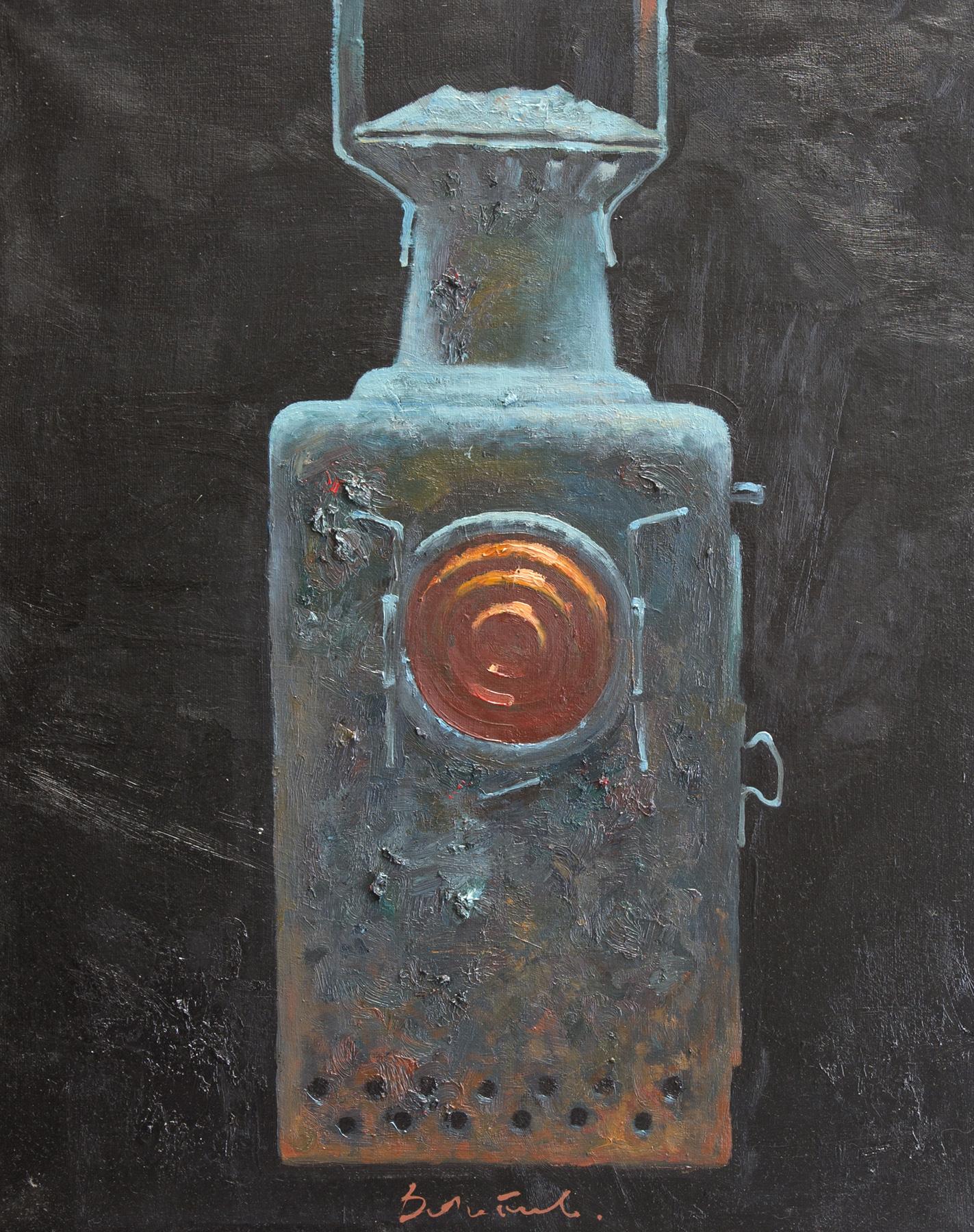 Lamp I. Original modern art painting