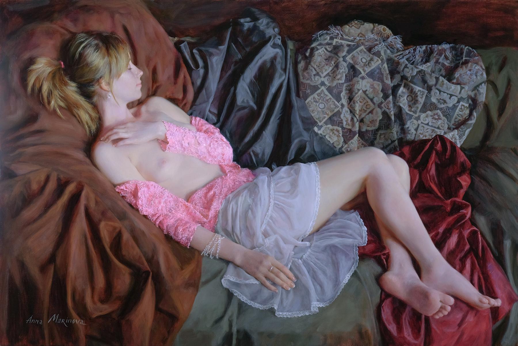 Marinova Anna. Original modern art painting
