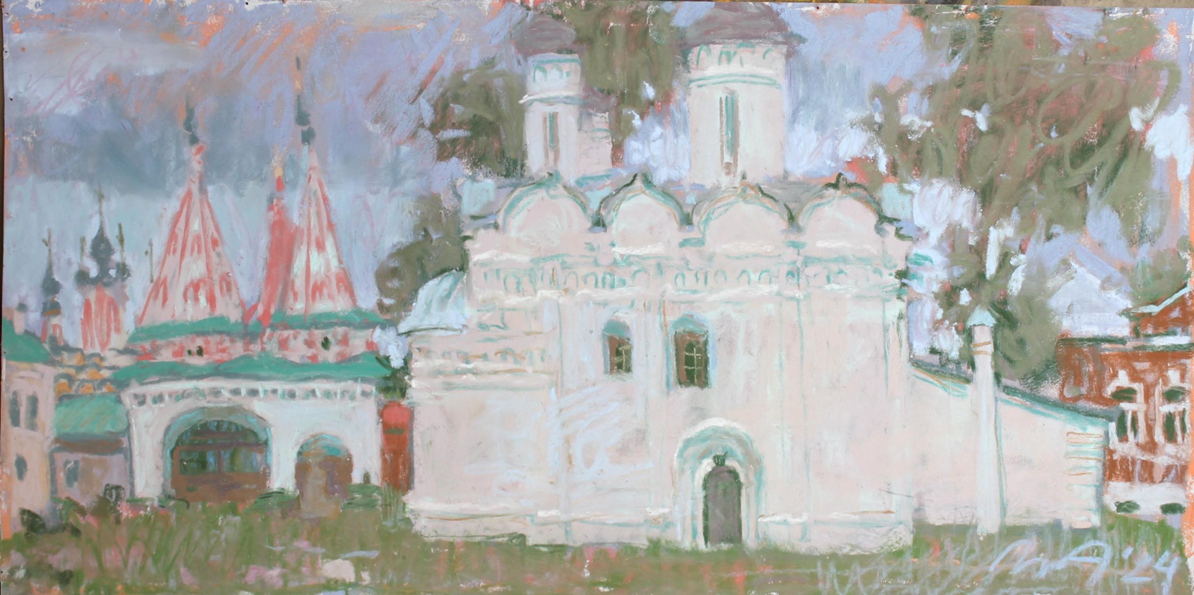 Суздаль. Original modern art painting