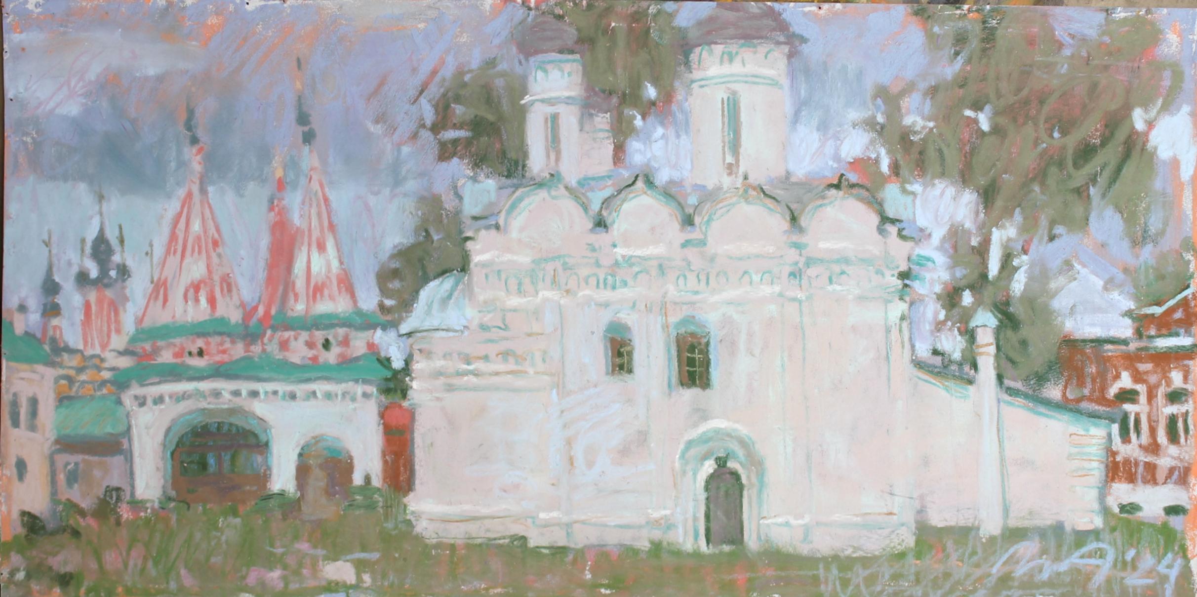  Suzdal. Original modern art painting