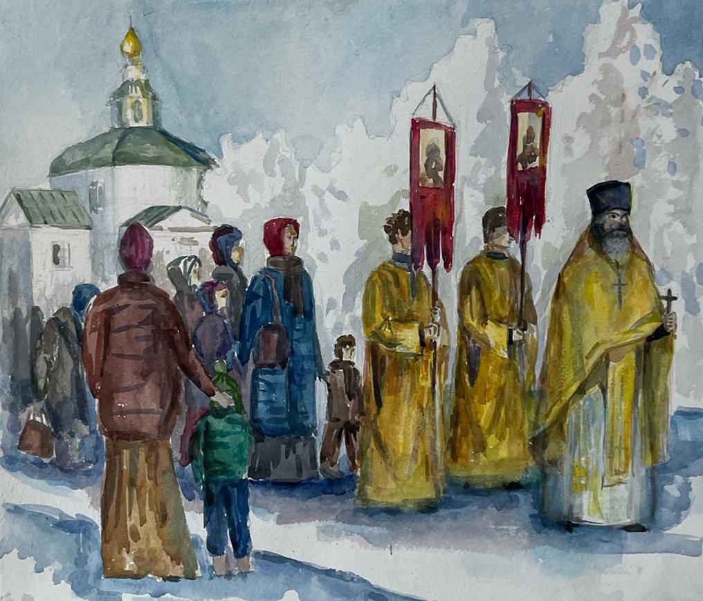 Юсупова Р. Original modern art painting