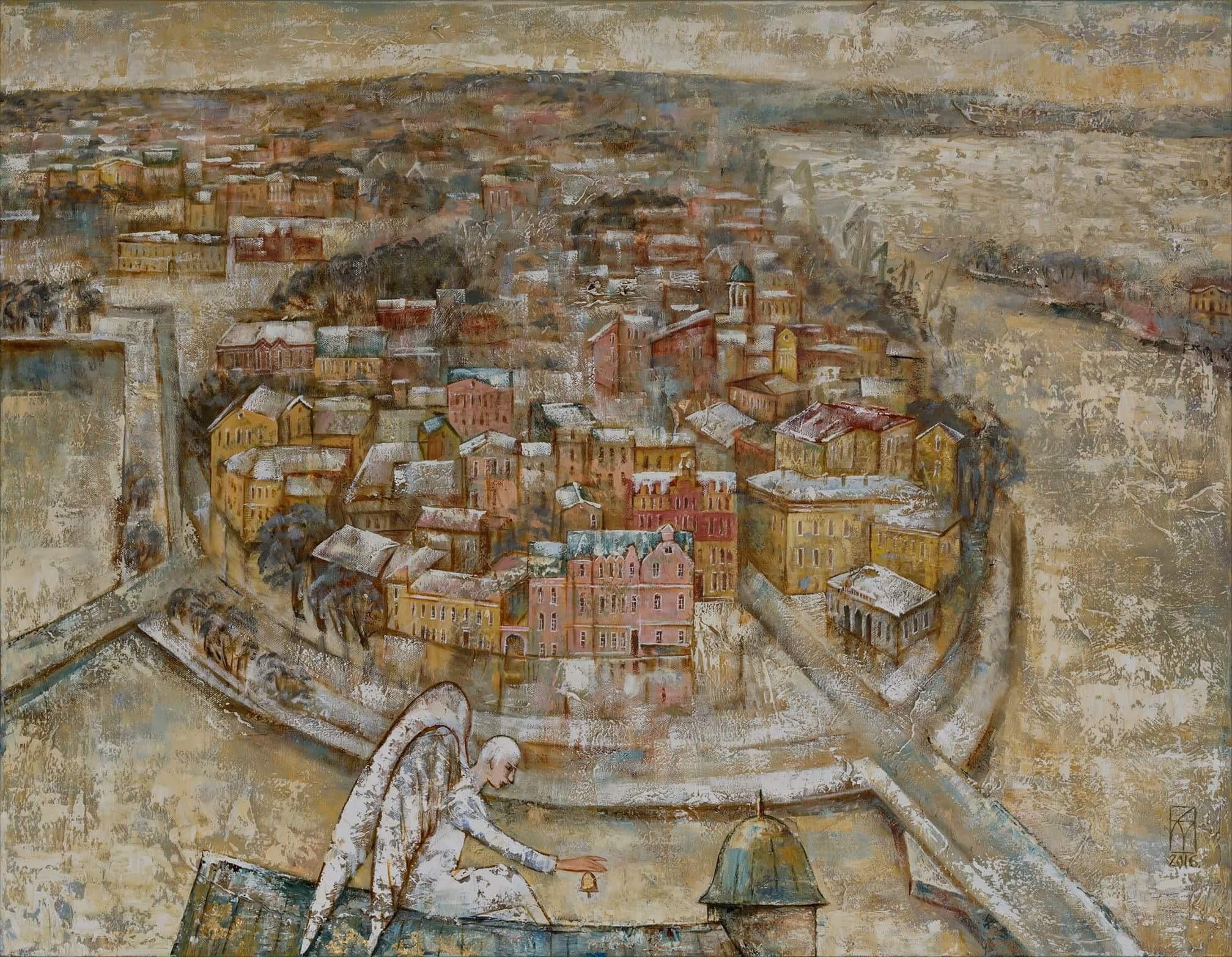Arystova Maria. Original modern art painting