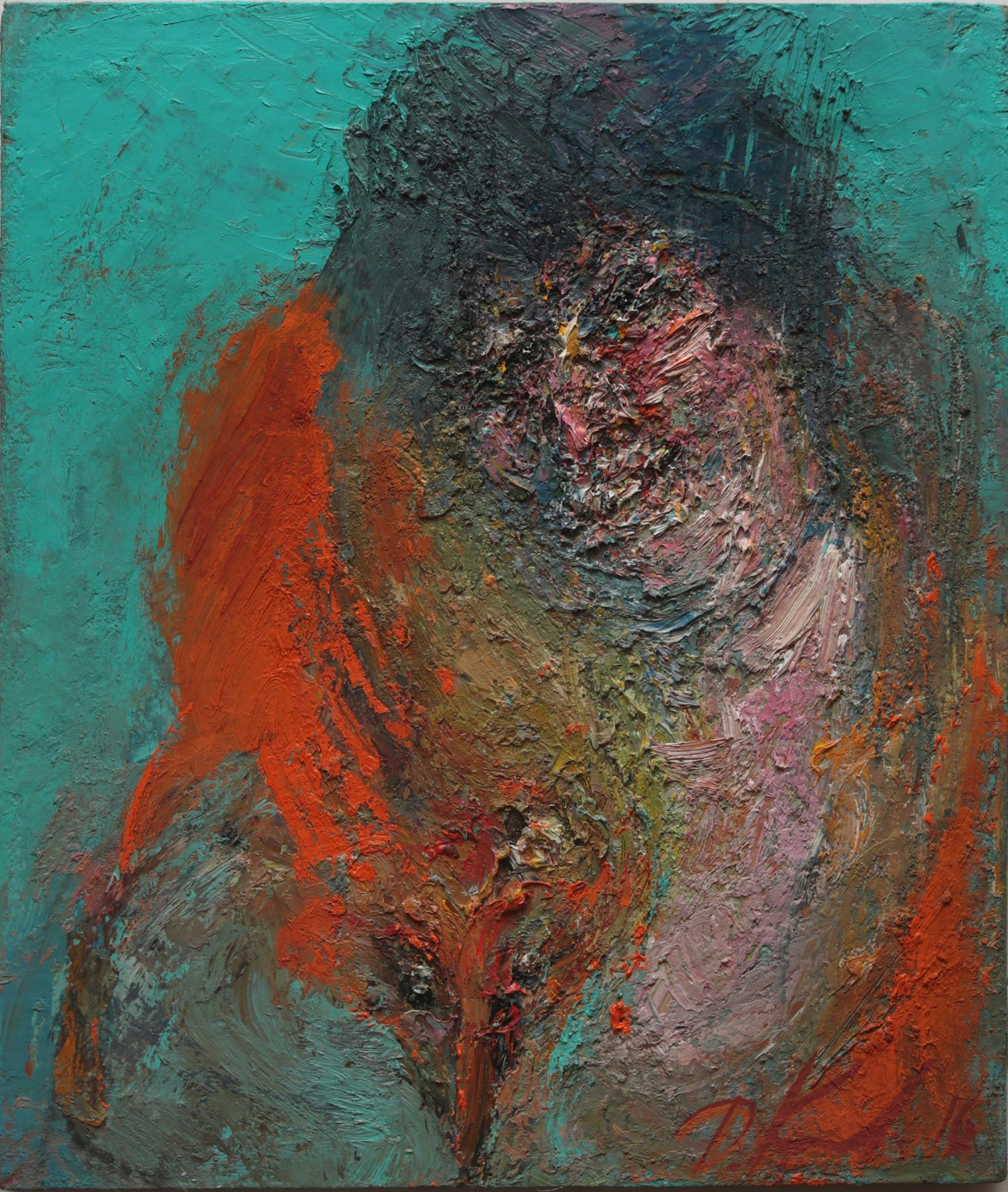 Fox. Original modern art painting
