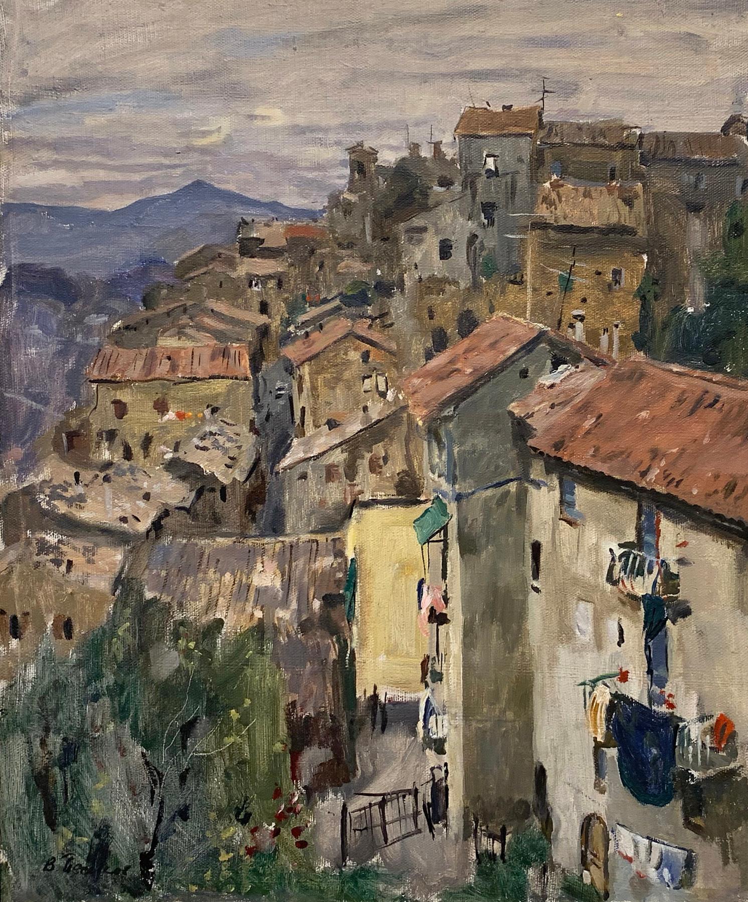 Orvieto. 1978. Original modern art painting