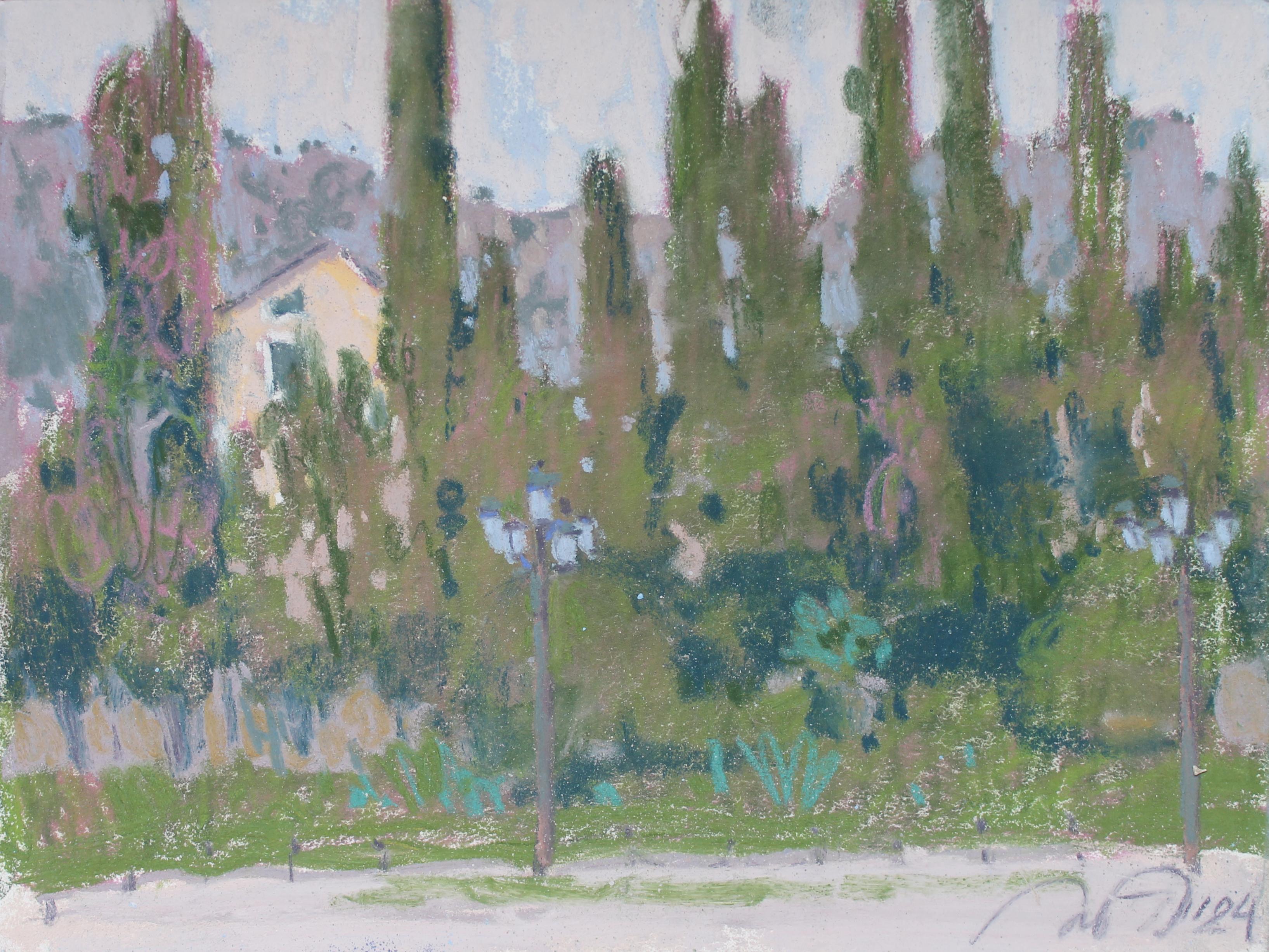Алупка. Original modern art painting