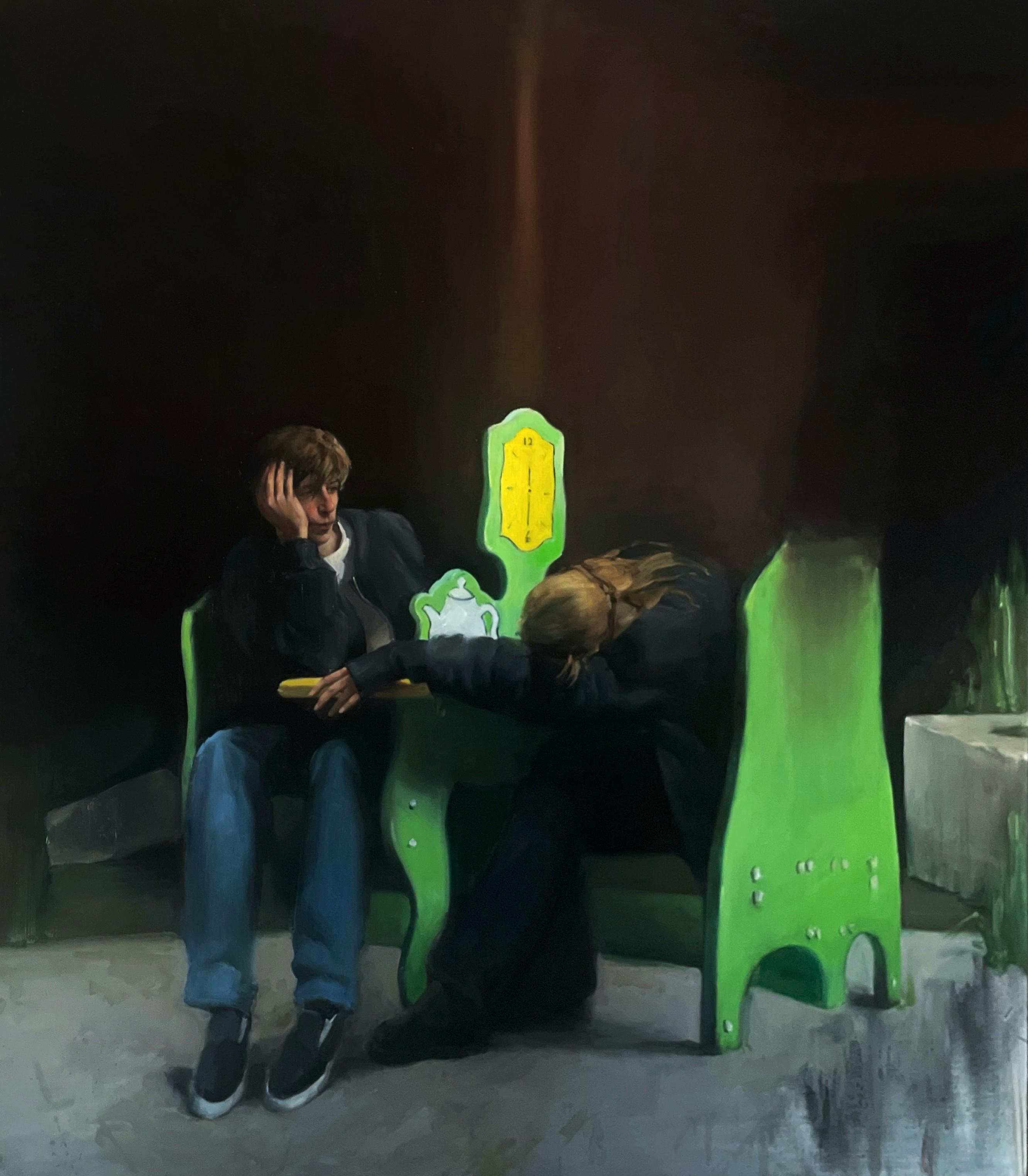 Two. Original modern art painting