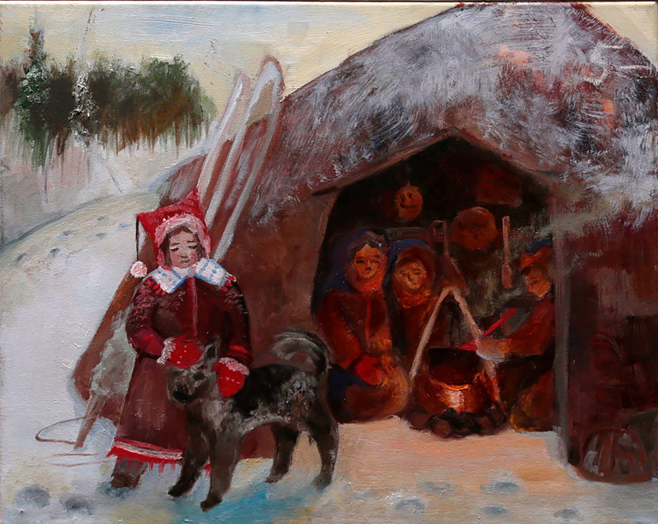 Журавлева С. Original modern art painting