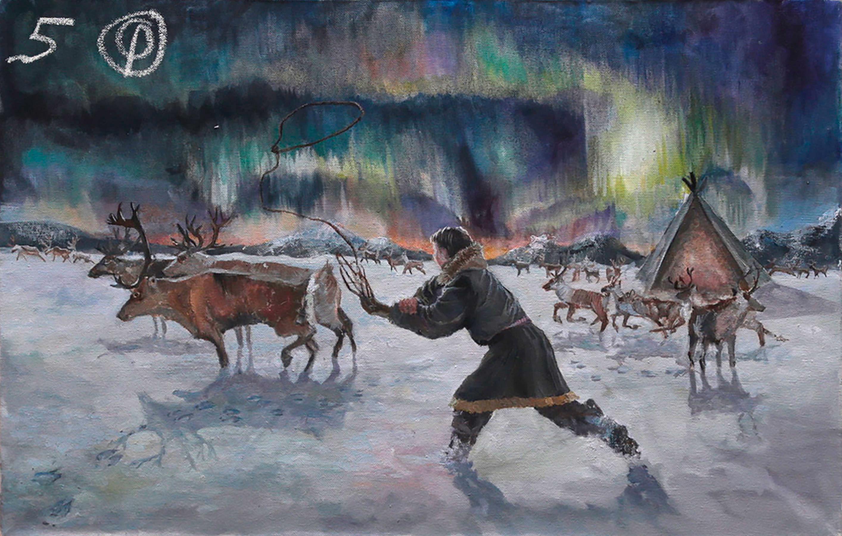 Двоеглазова А. Original modern art painting