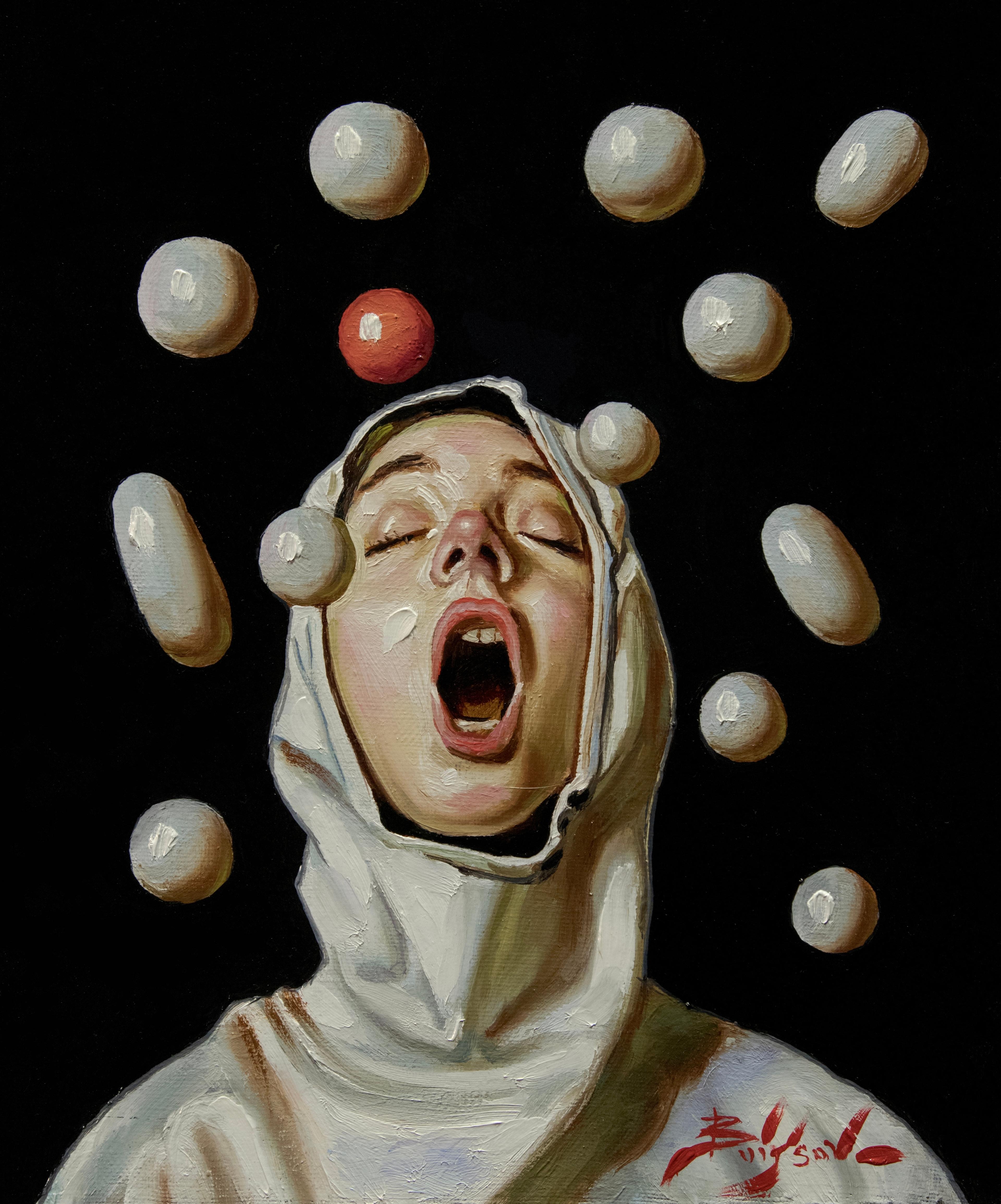 "The Probability of Life.". Original modern art painting