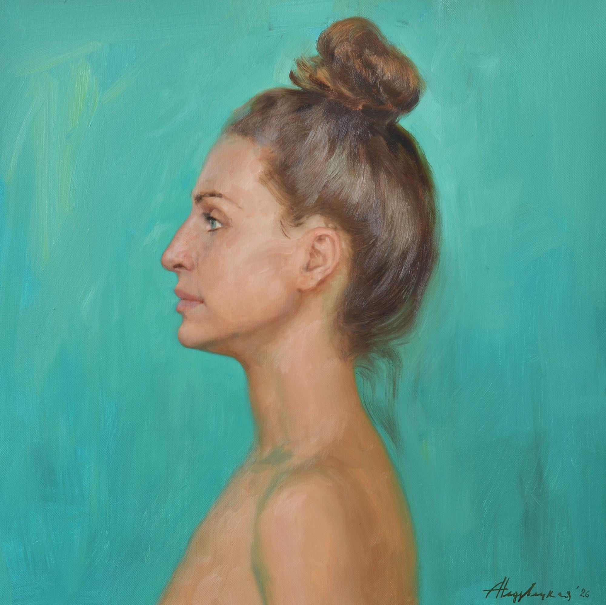 Olga. Original modern art painting