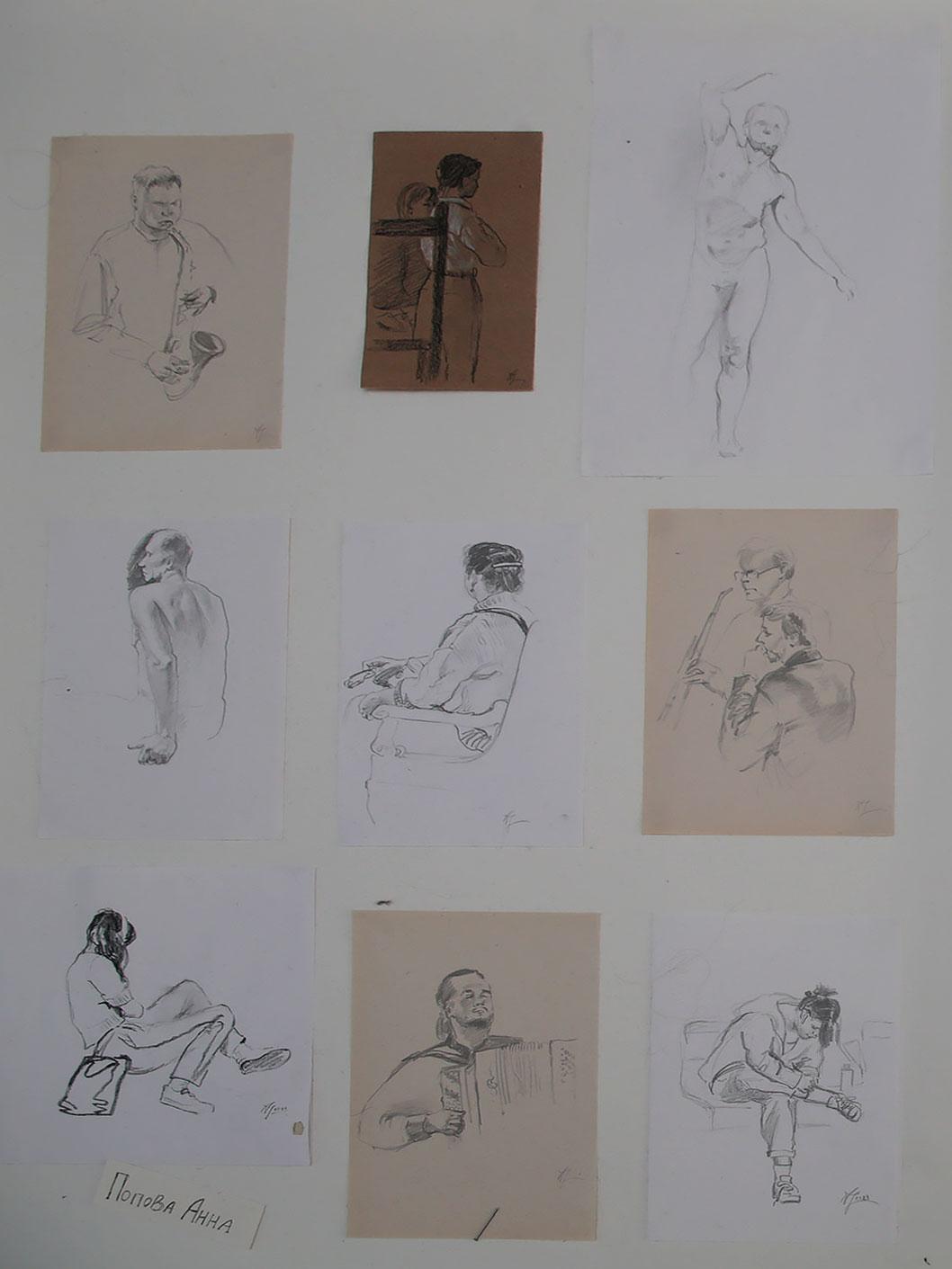 Попова А. Original modern art painting
