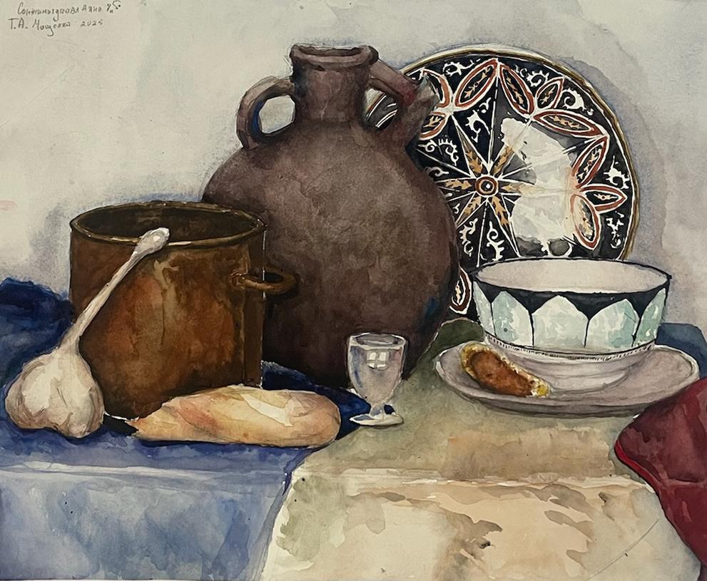 Санжимитупова  А. Original modern art painting