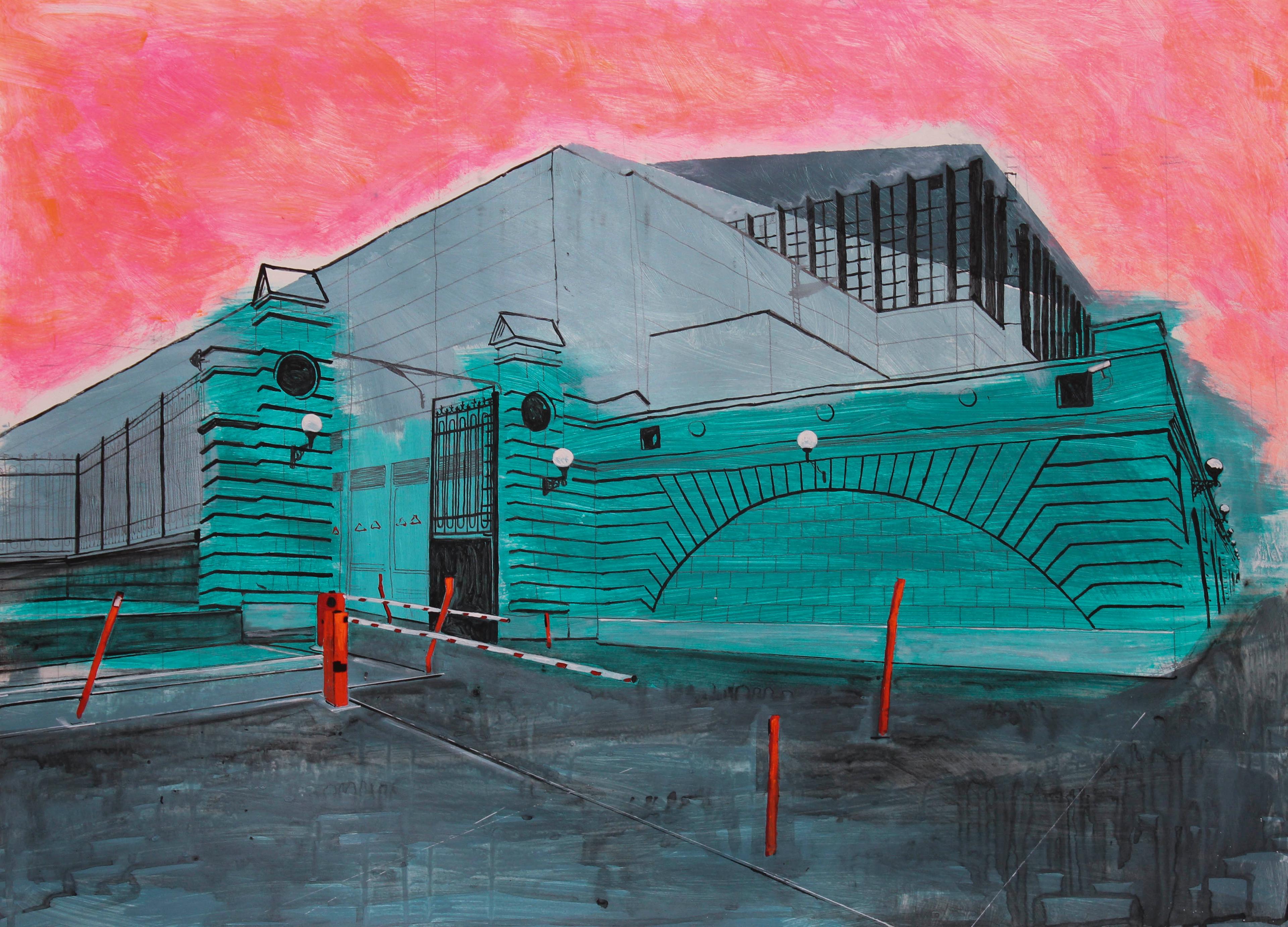 系列圣彼得堡. Original modern art painting