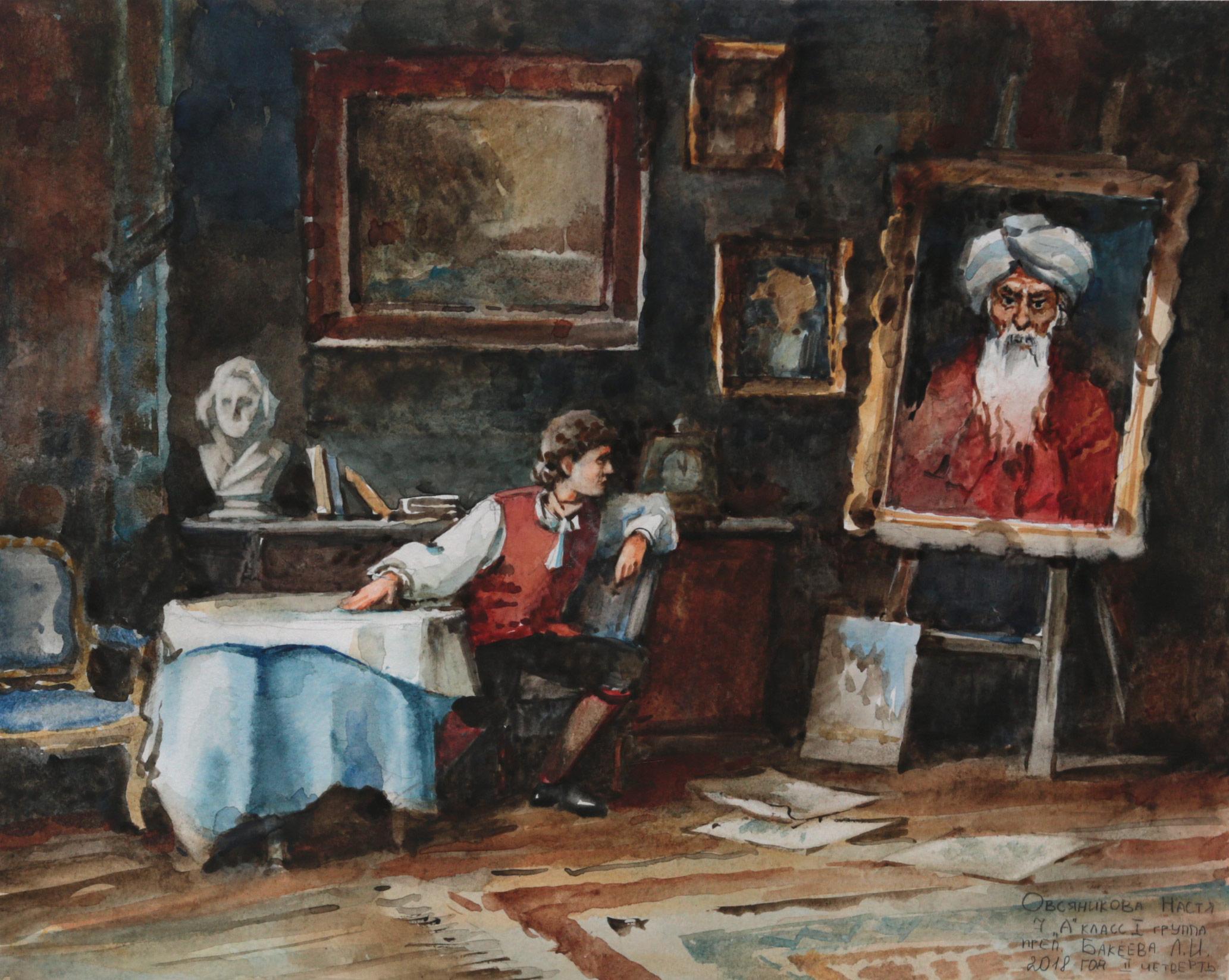 Овсяннокова а. Original modern art painting
