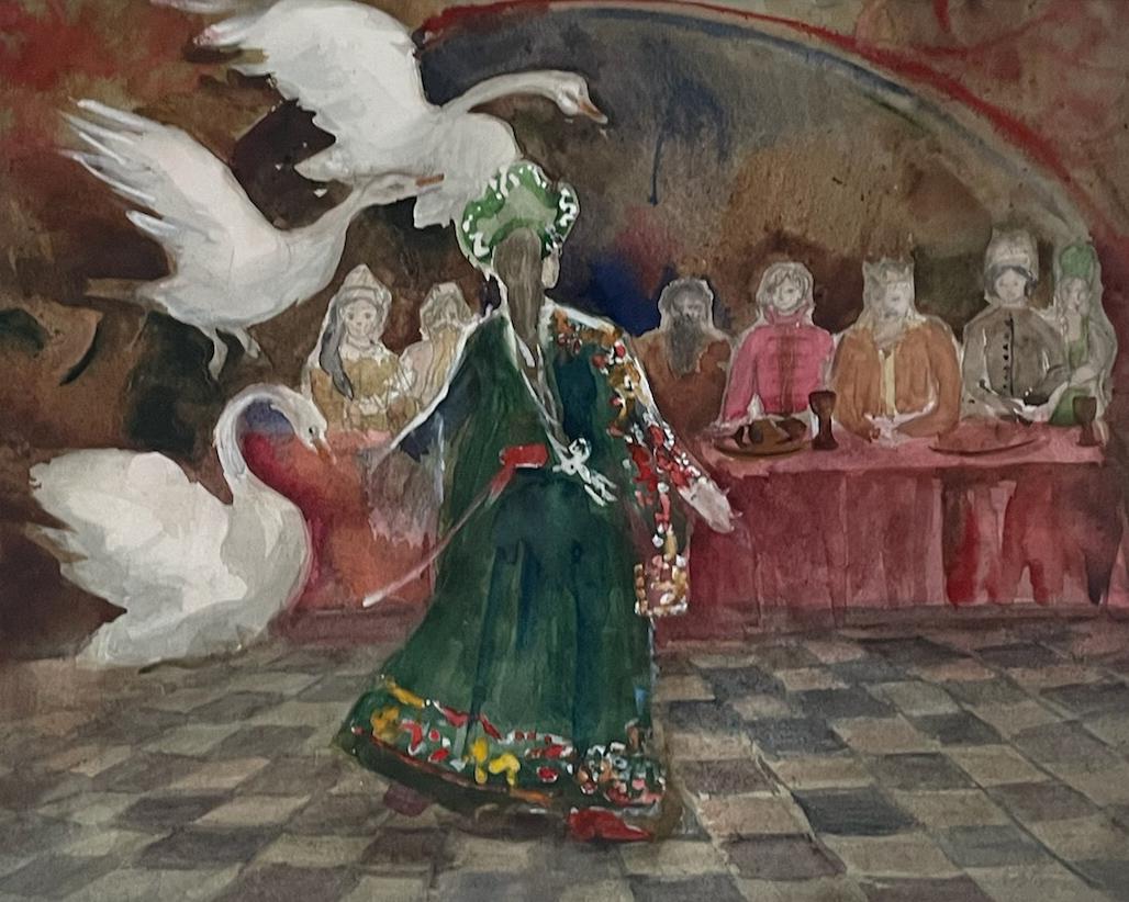 Макарова А. Original modern art painting