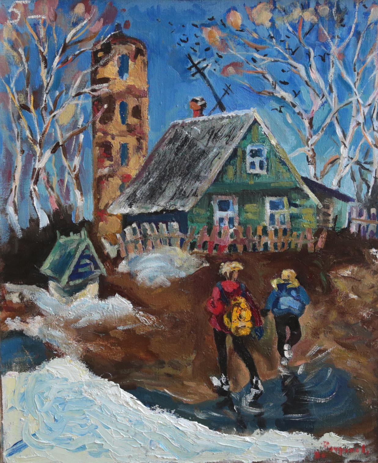 Petrova O. Original modern art painting